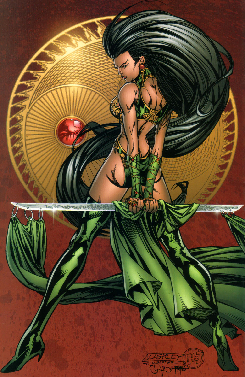 Read online Jade comic -  Issue #0 - 10