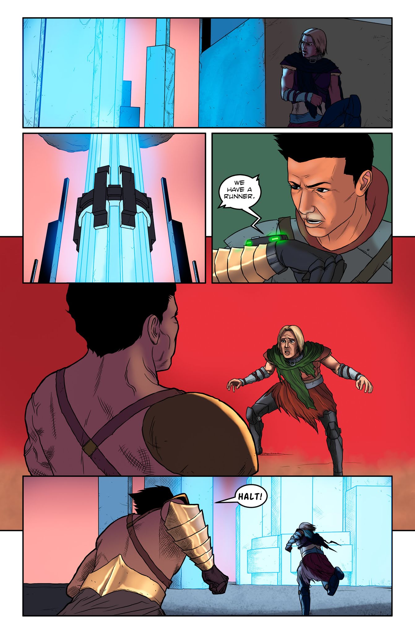 Read online Tether comic -  Issue #2 - 6