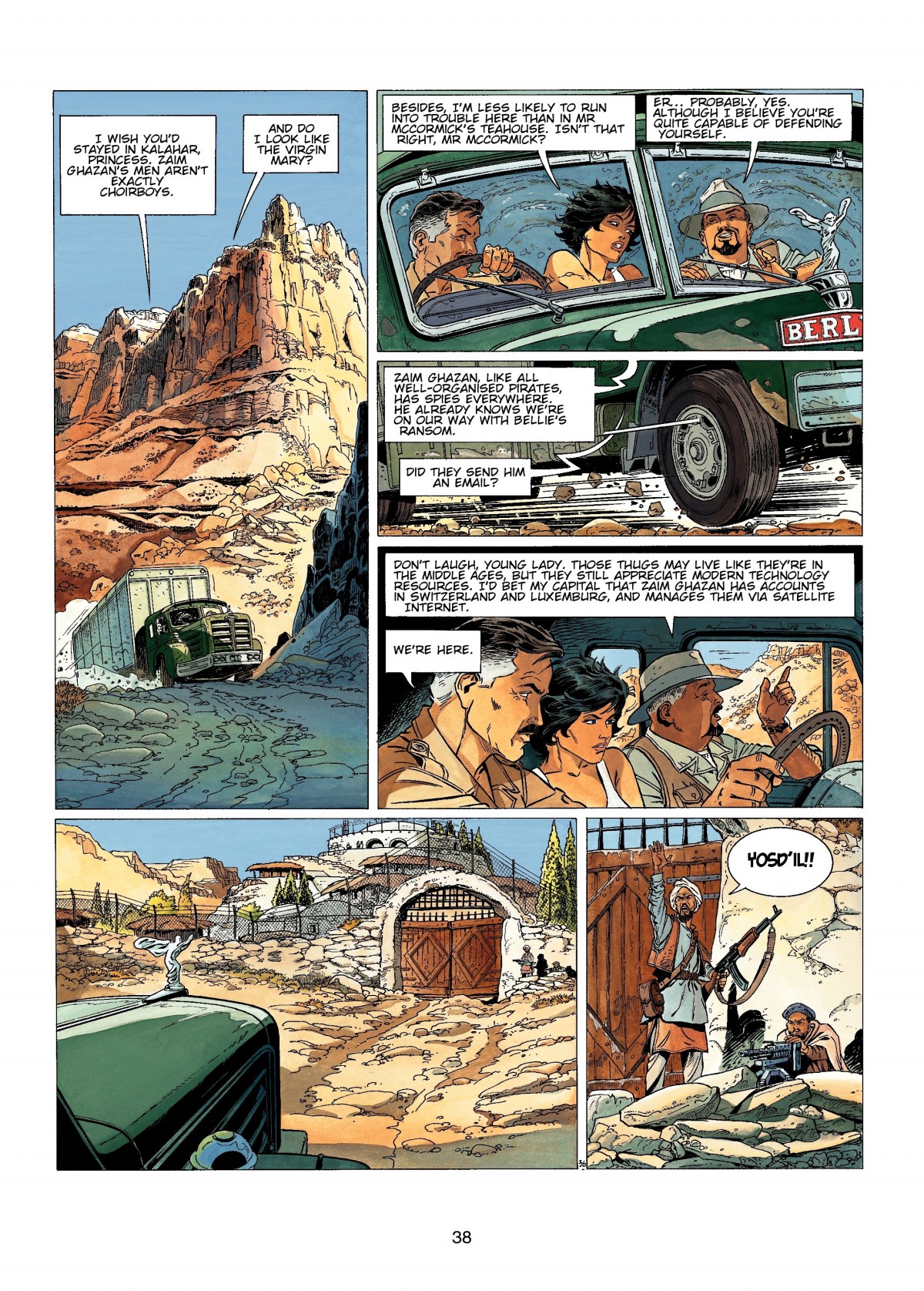 Read online Wayne Shelton comic -  Issue #1 - 38