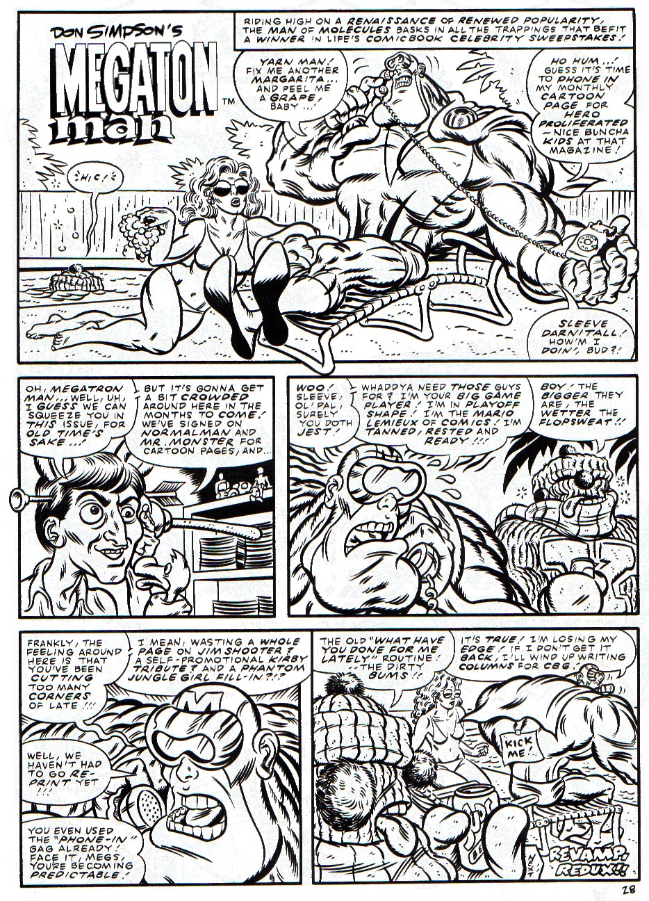 Read online Don Simpson's Bizarre Heroes comic -  Issue #5 - 30