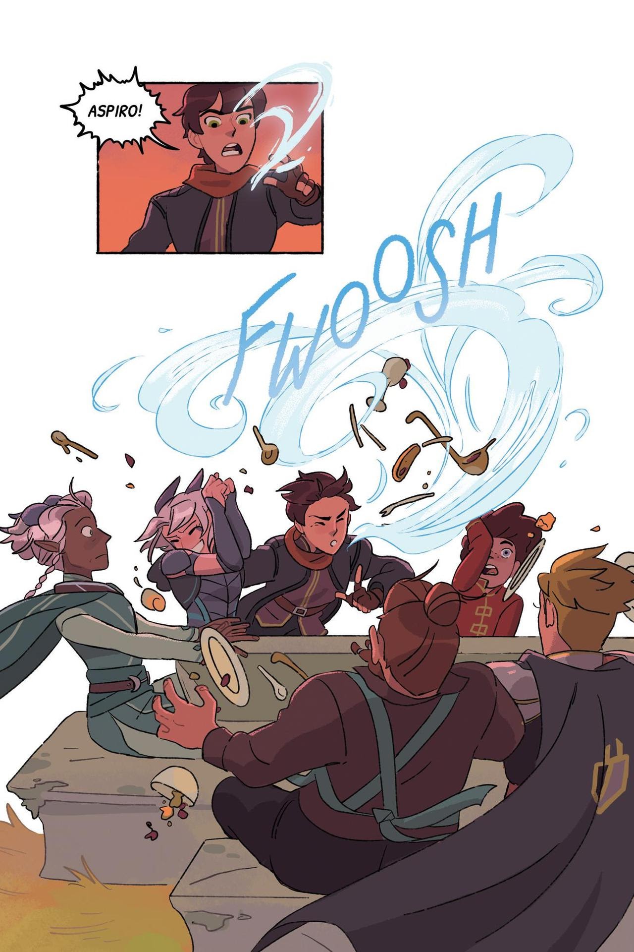 Read online Through the Moon: The Dragon Prince Graphic Novel comic -  Issue # TPB - 26