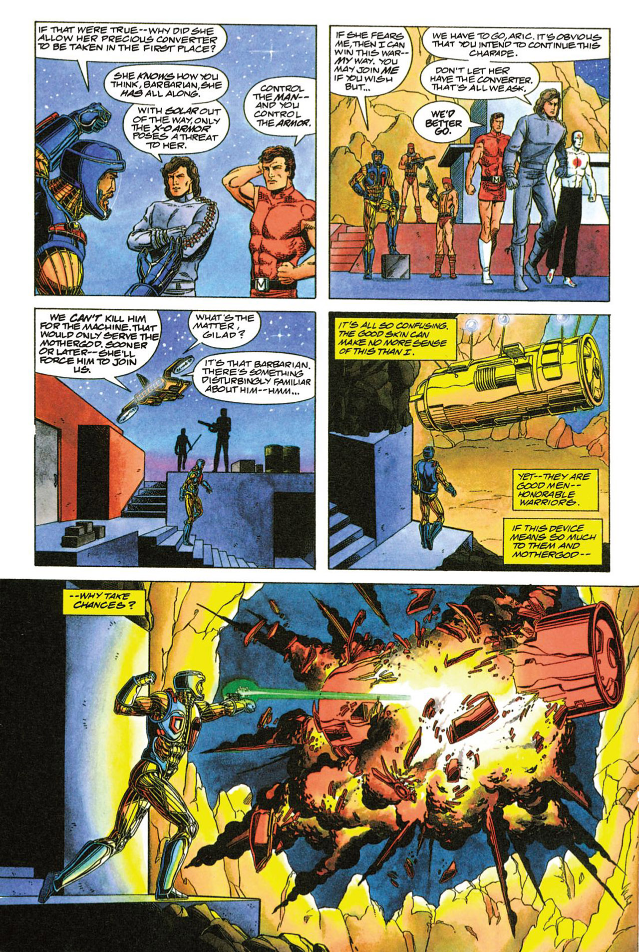 Read online X-O Manowar (1992) comic -  Issue #8 - 8