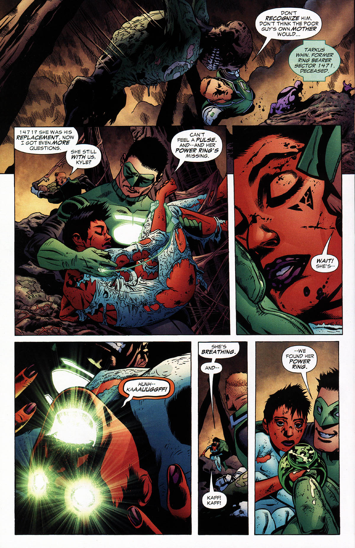 Read online Green Lantern Corps: Recharge comic -  Issue #3 - 8