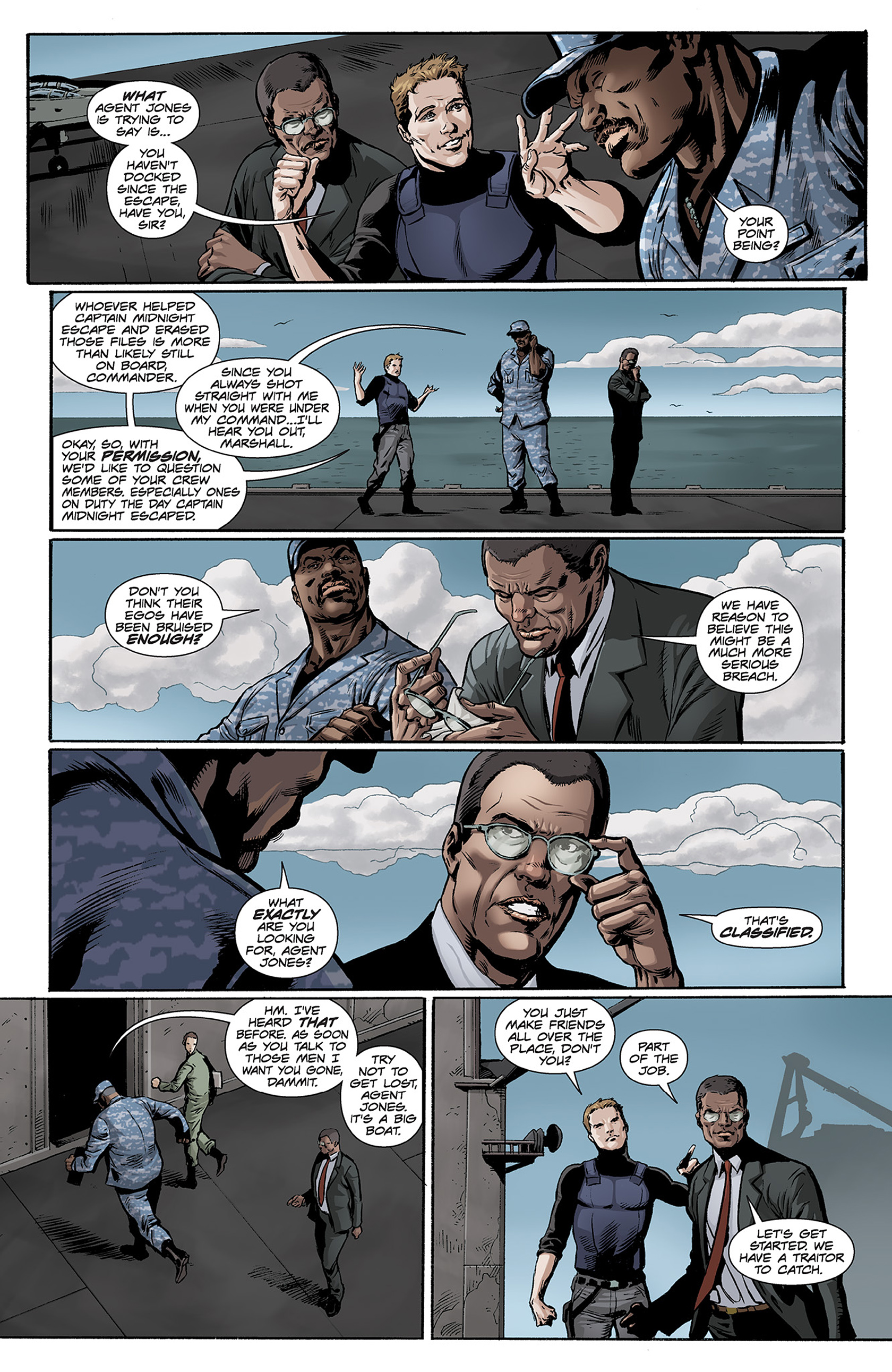 Read online Captain Midnight comic -  Issue #2 - 13