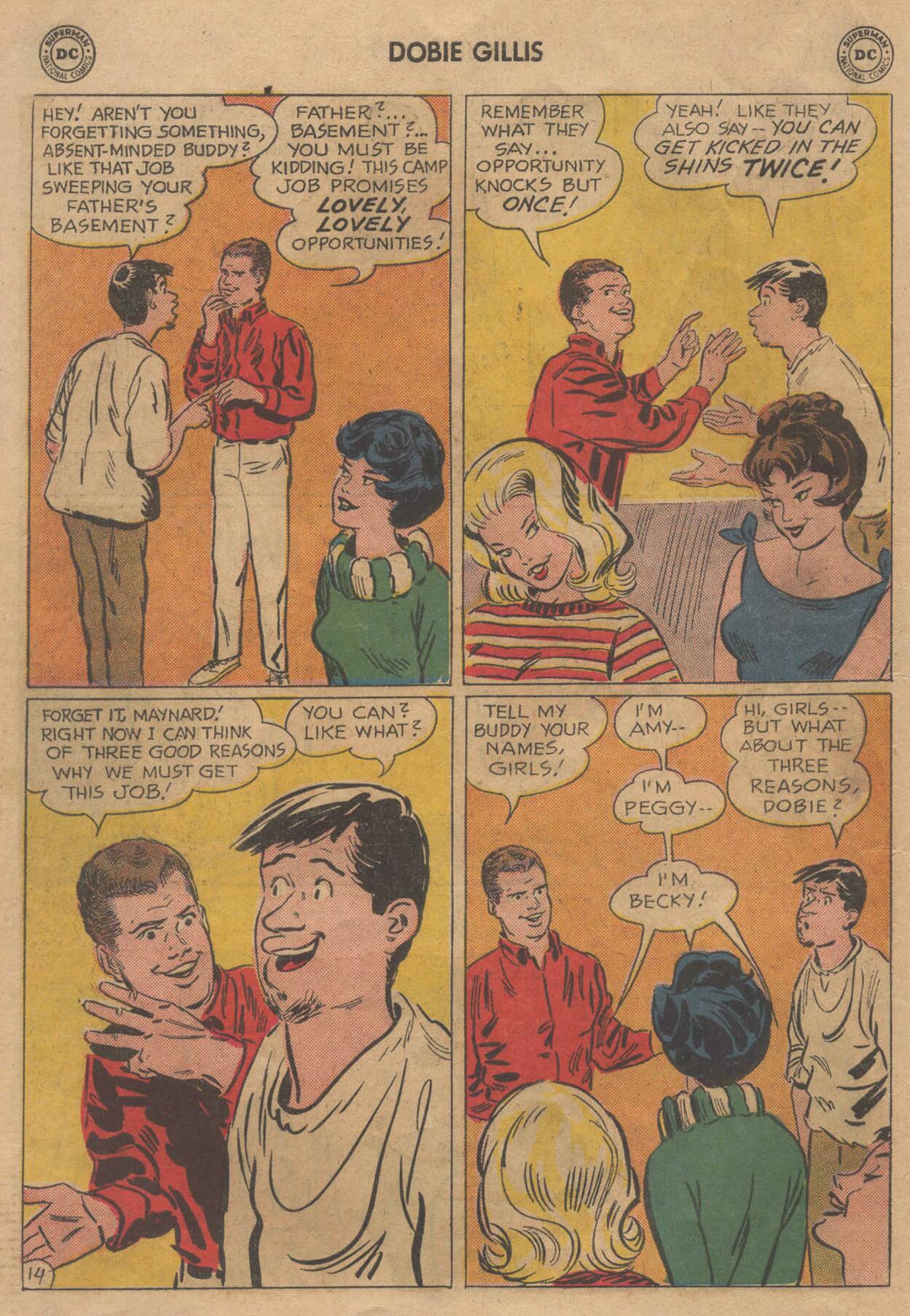 Read online Many Loves of Dobie Gillis comic -  Issue #15 - 18