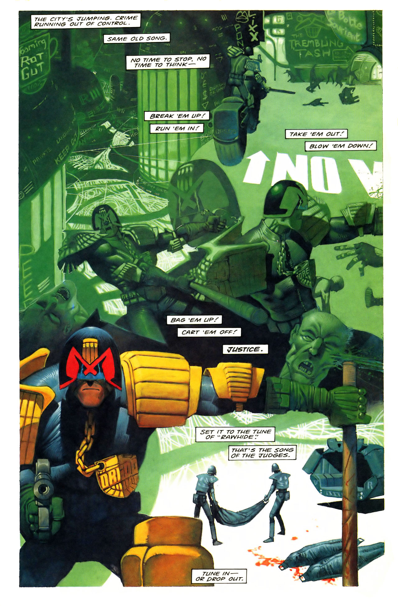 Read online Judge Dredd: The Megazine comic -  Issue #4 - 13