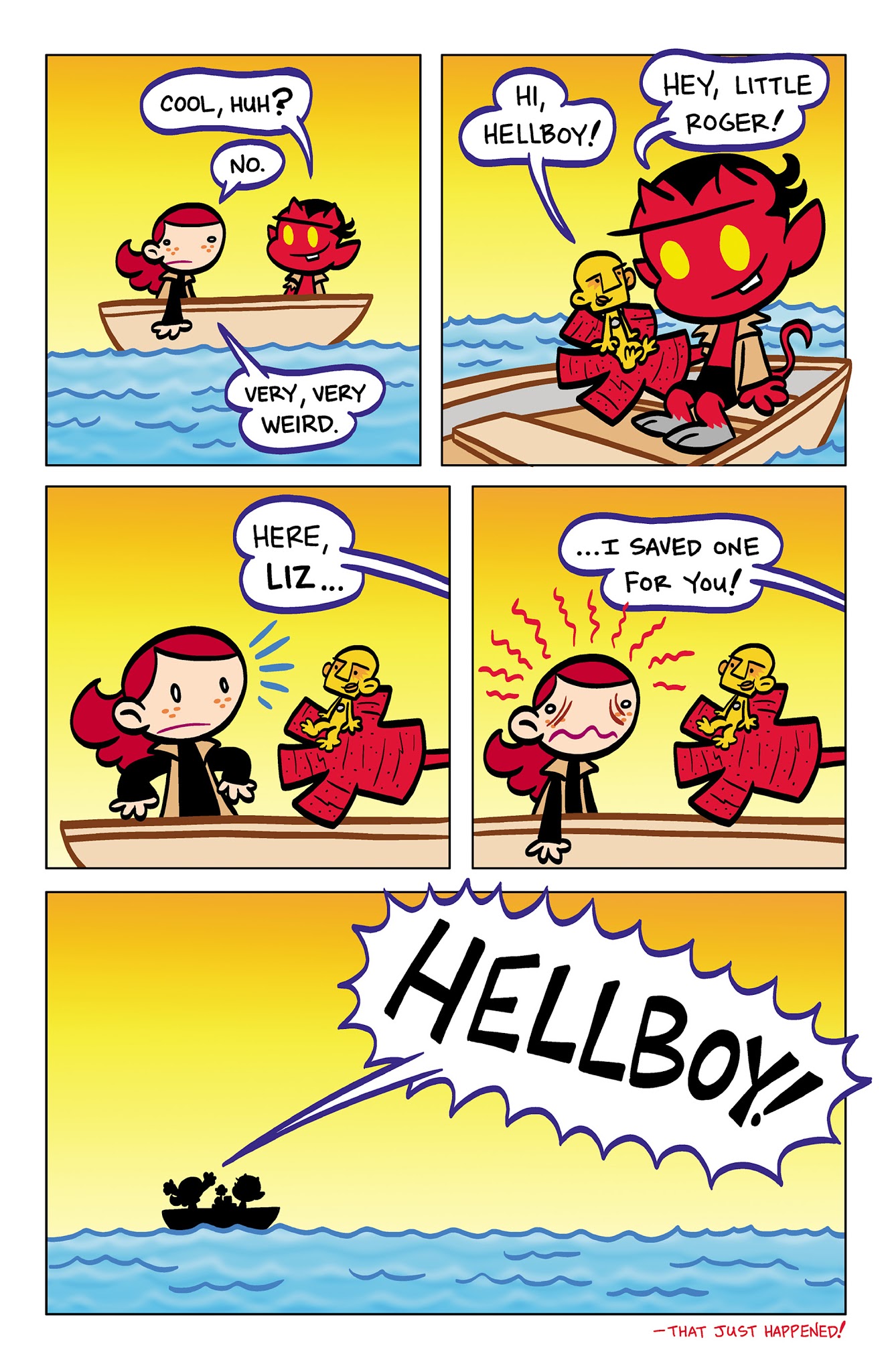 Read online Itty Bitty Hellboy: The Search for the Were-Jaguar! comic -  Issue #4 - 24