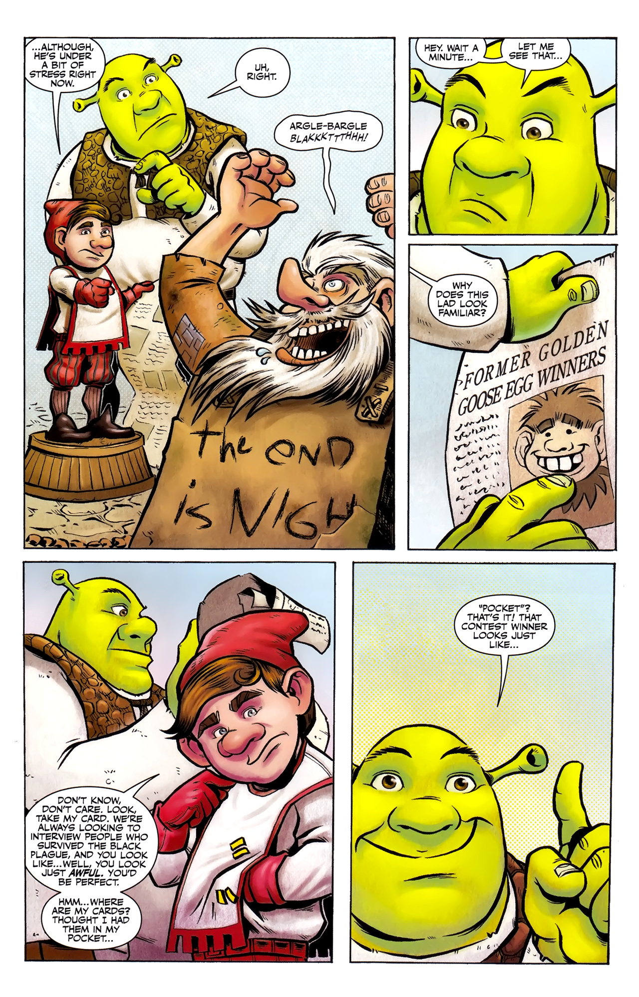 Read online Shrek (2010) comic -  Issue #1 - 10
