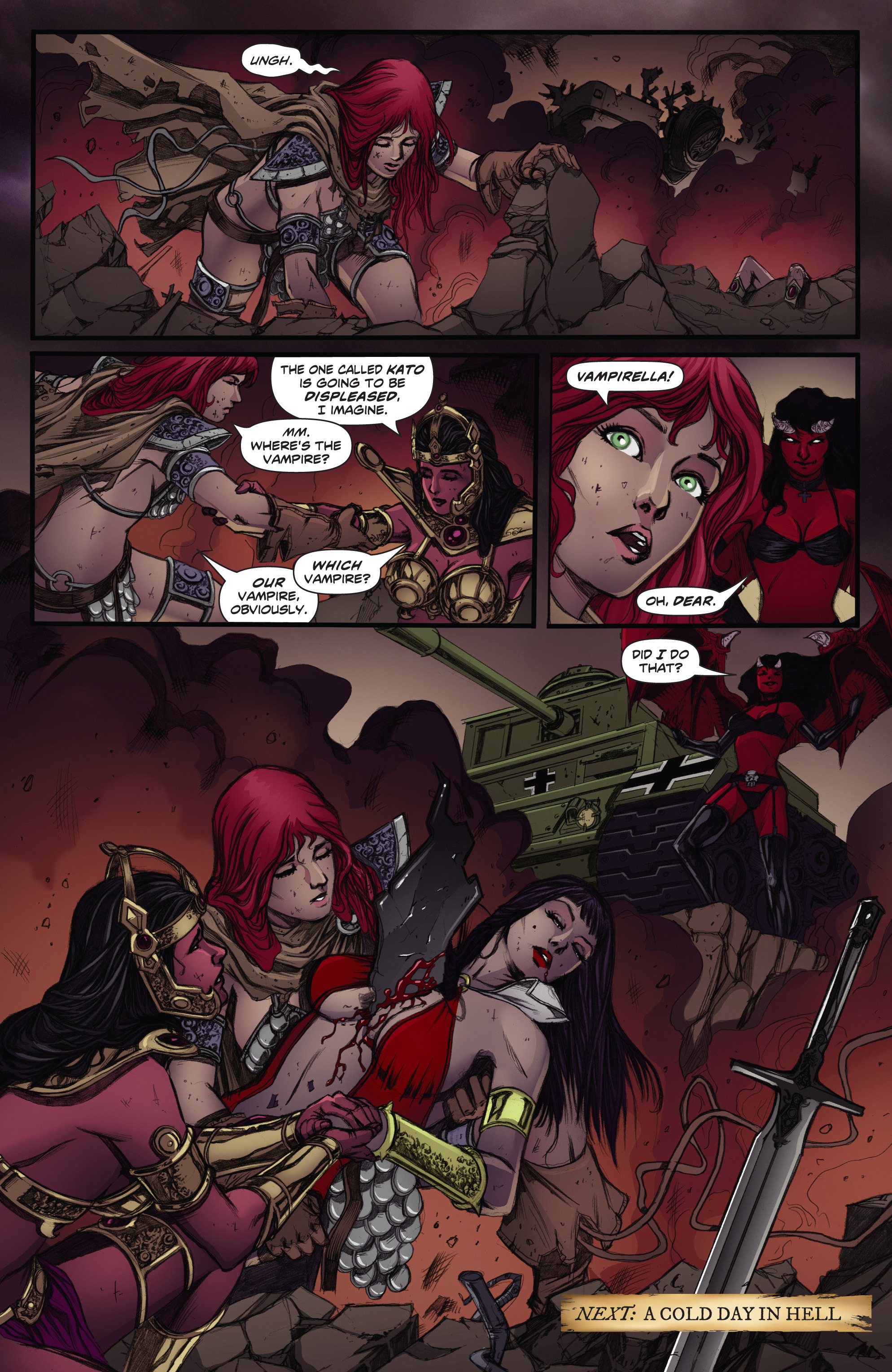 Read online Swords of Sorrow comic -  Issue #5 - 25