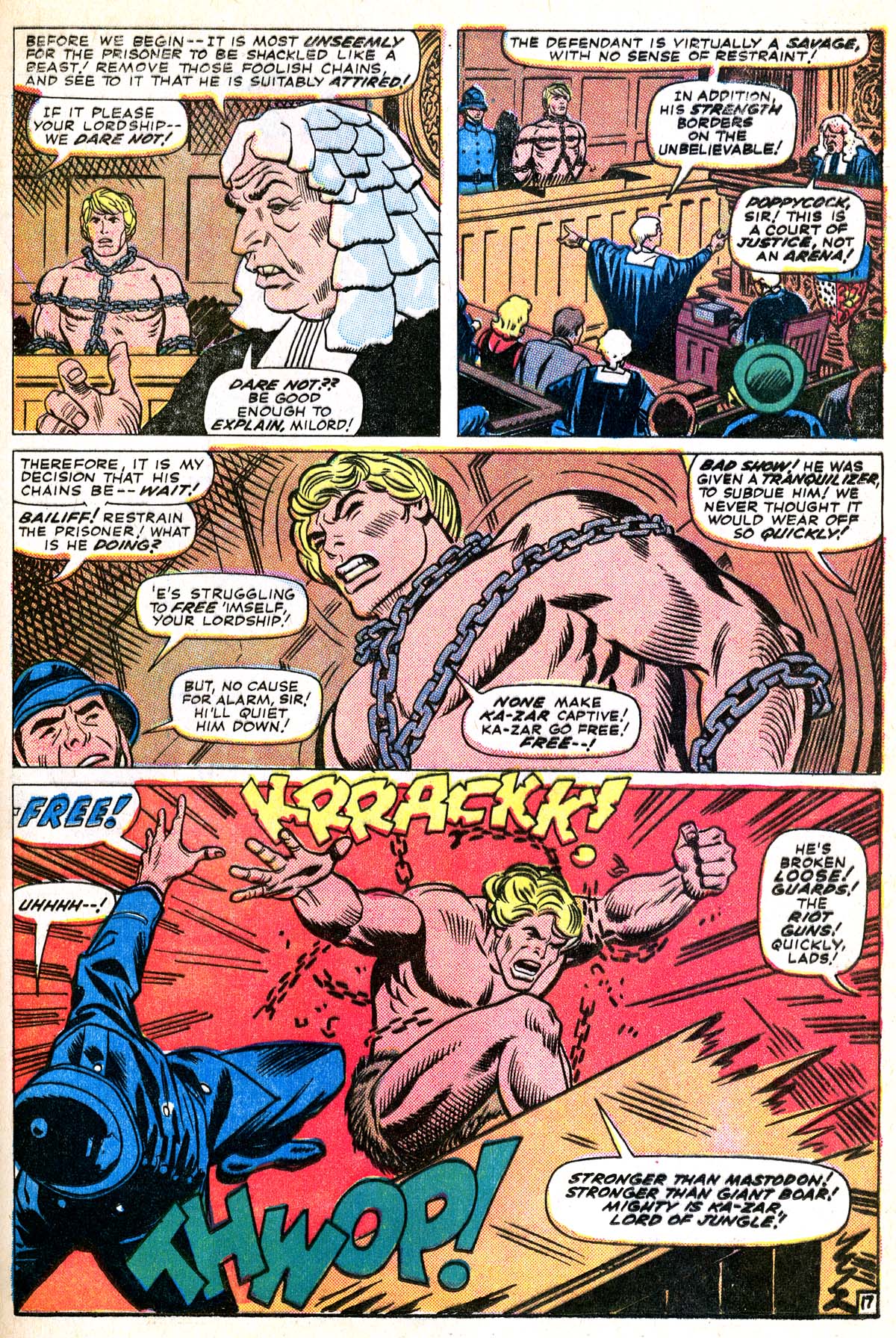 Read online Ka-Zar (1970) comic -  Issue #3 - 38