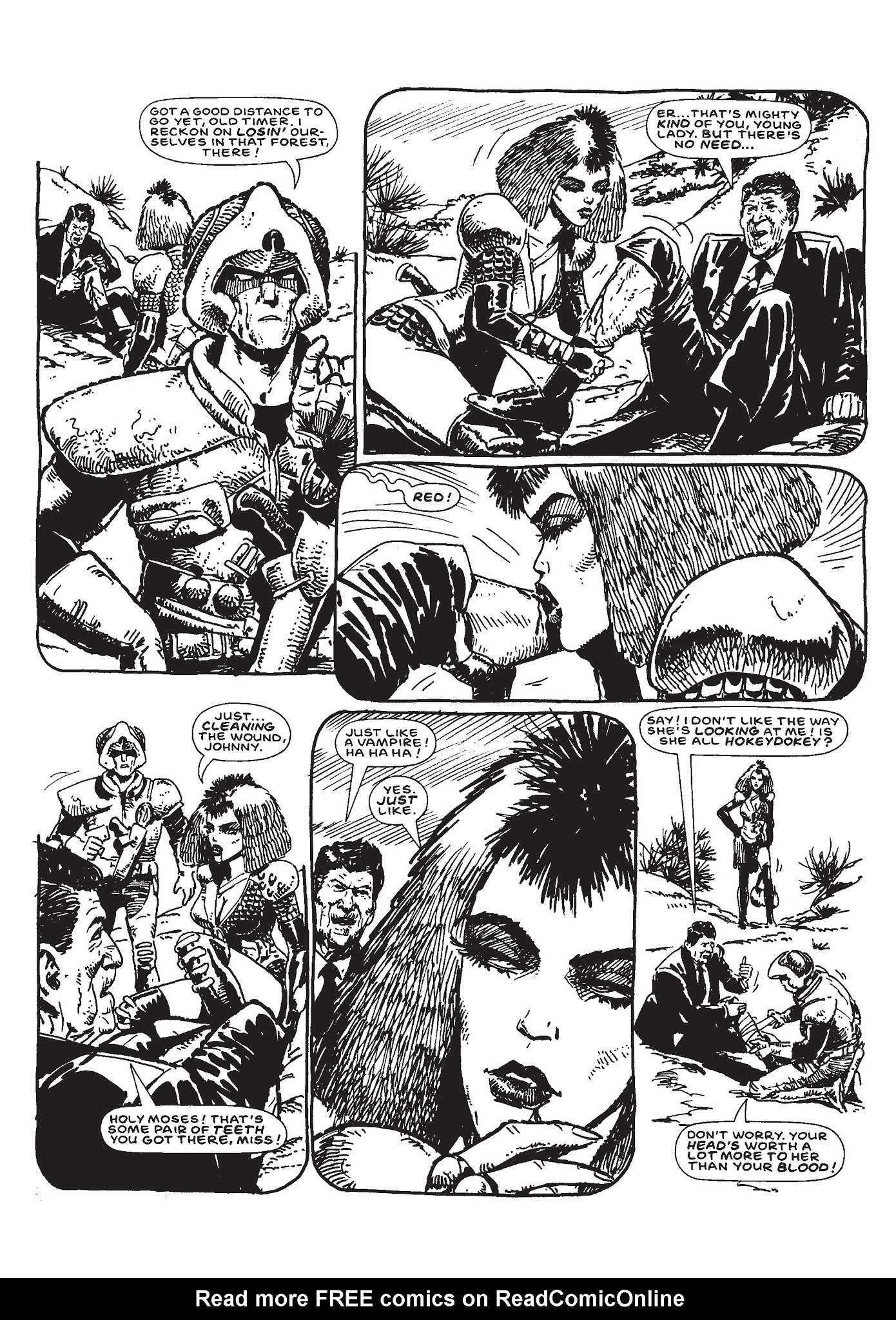 Read online Strontium Dog: Search/Destroy Agency Files comic -  Issue # TPB 4 - 93