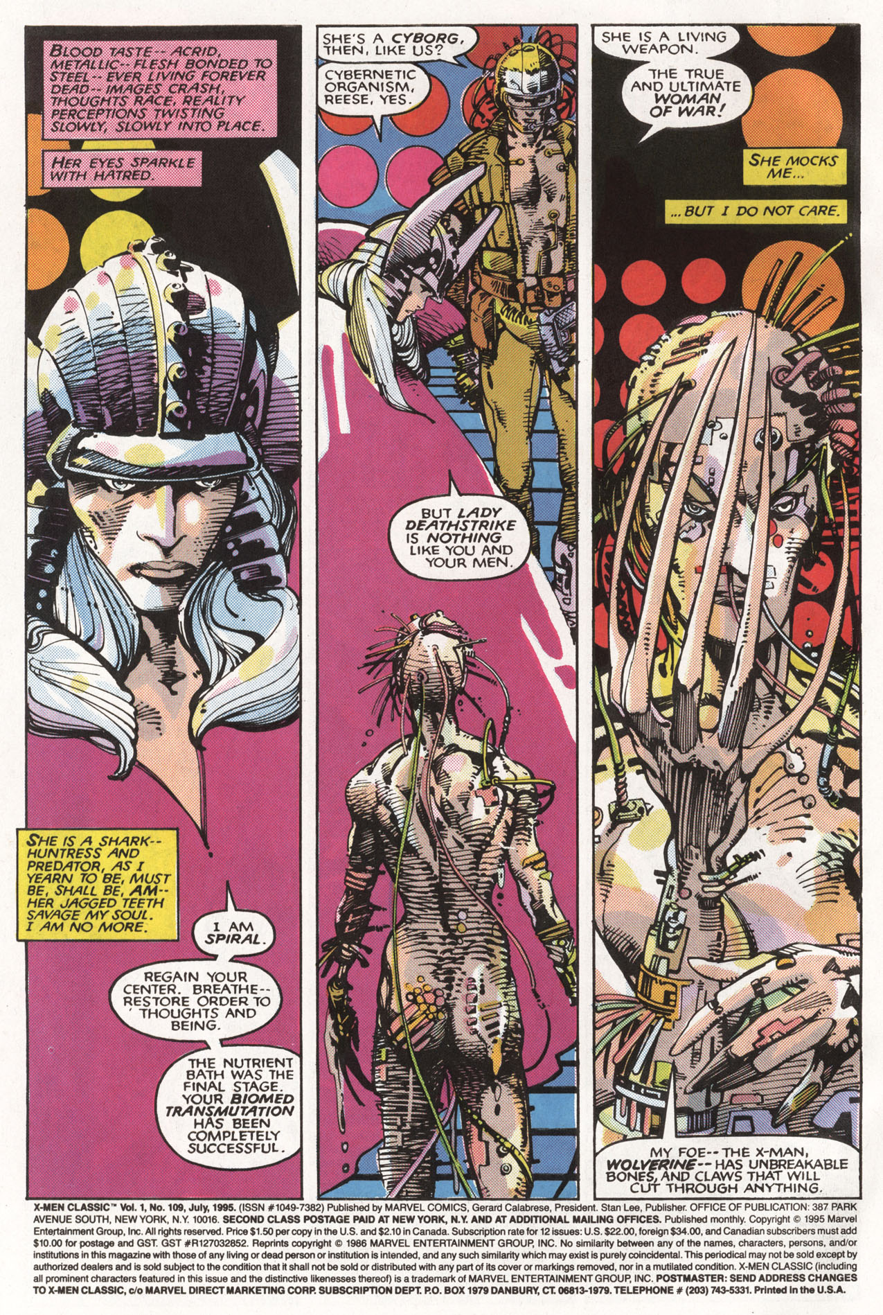 Read online X-Men Classic comic -  Issue #109 - 4