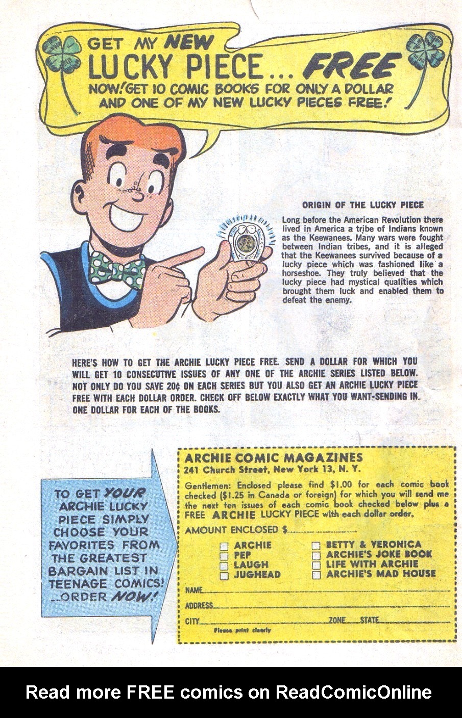 Read online Life With Archie (1958) comic -  Issue #28 - 34