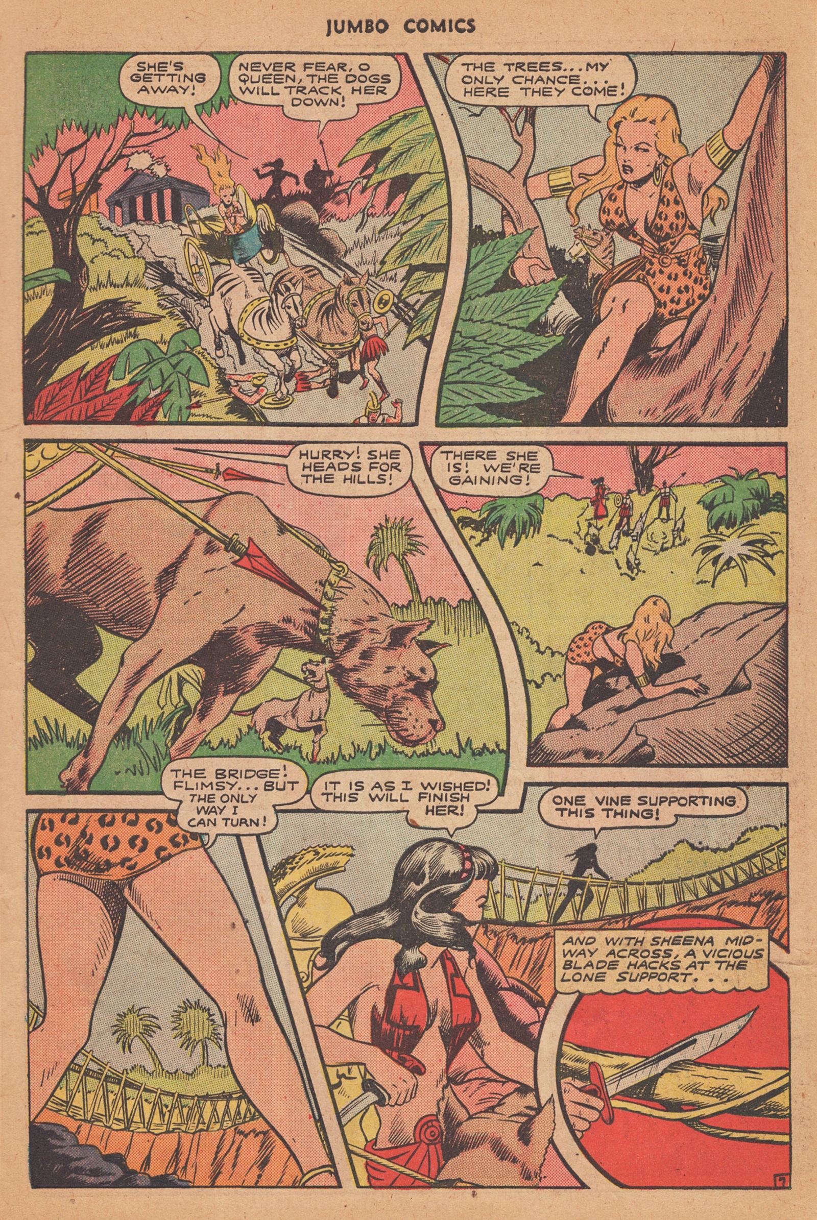 Read online Jumbo Comics comic -  Issue #86 - 9