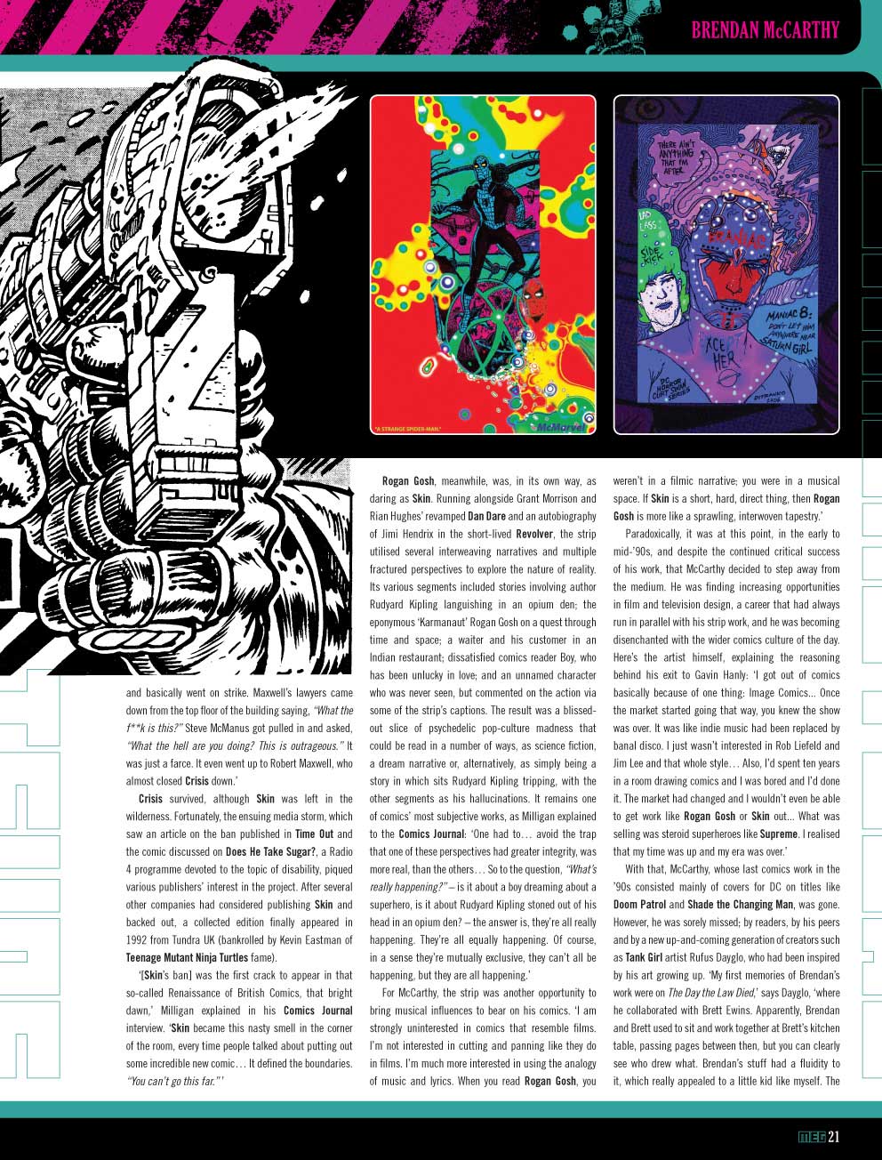 Read online Judge Dredd Megazine (Vol. 5) comic -  Issue #290 - 21