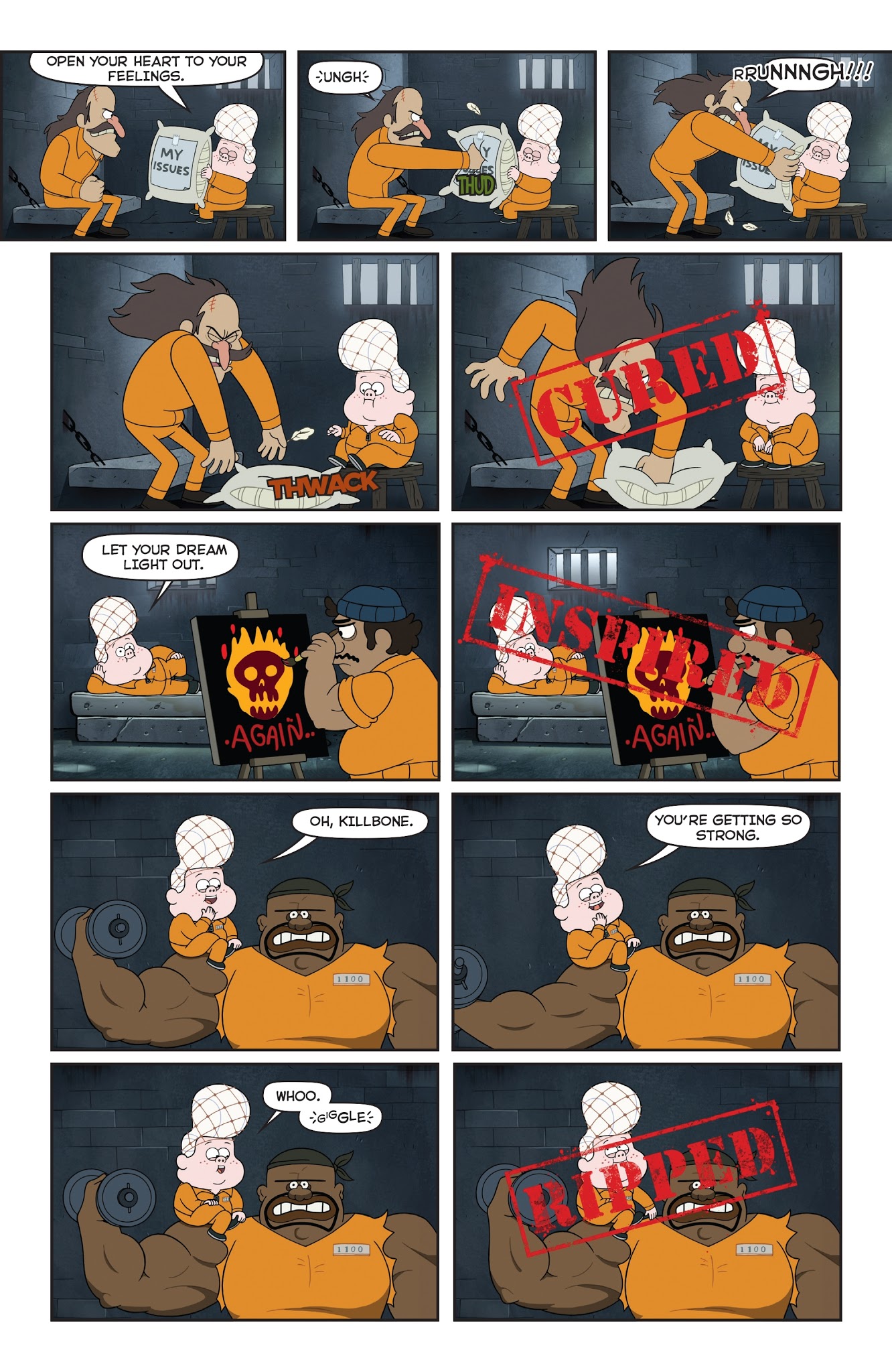 Read online Disney Gravity Falls Shorts Cinestory Comic comic -  Issue #3 - 27