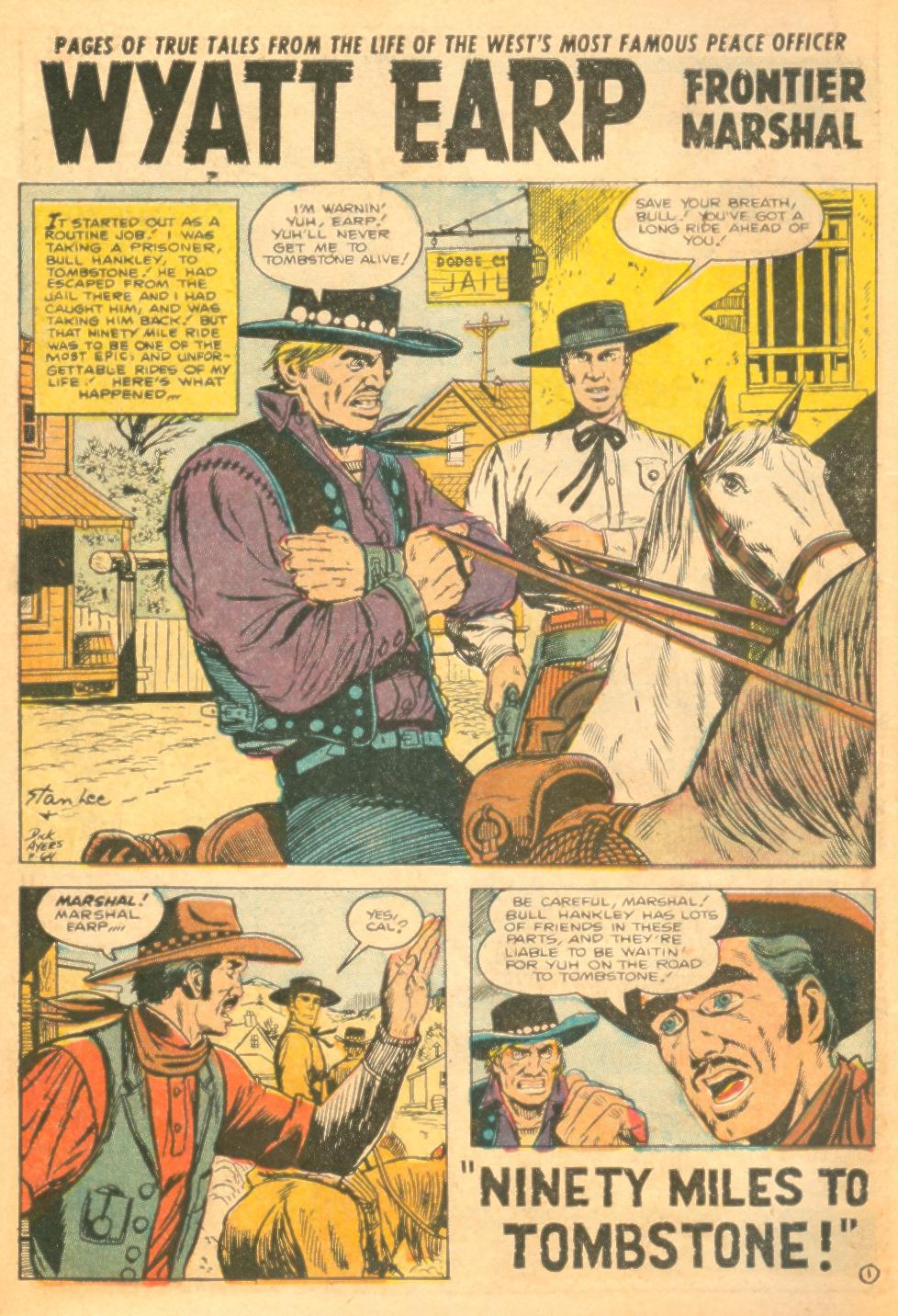 Read online Wyatt Earp comic -  Issue #17 - 10