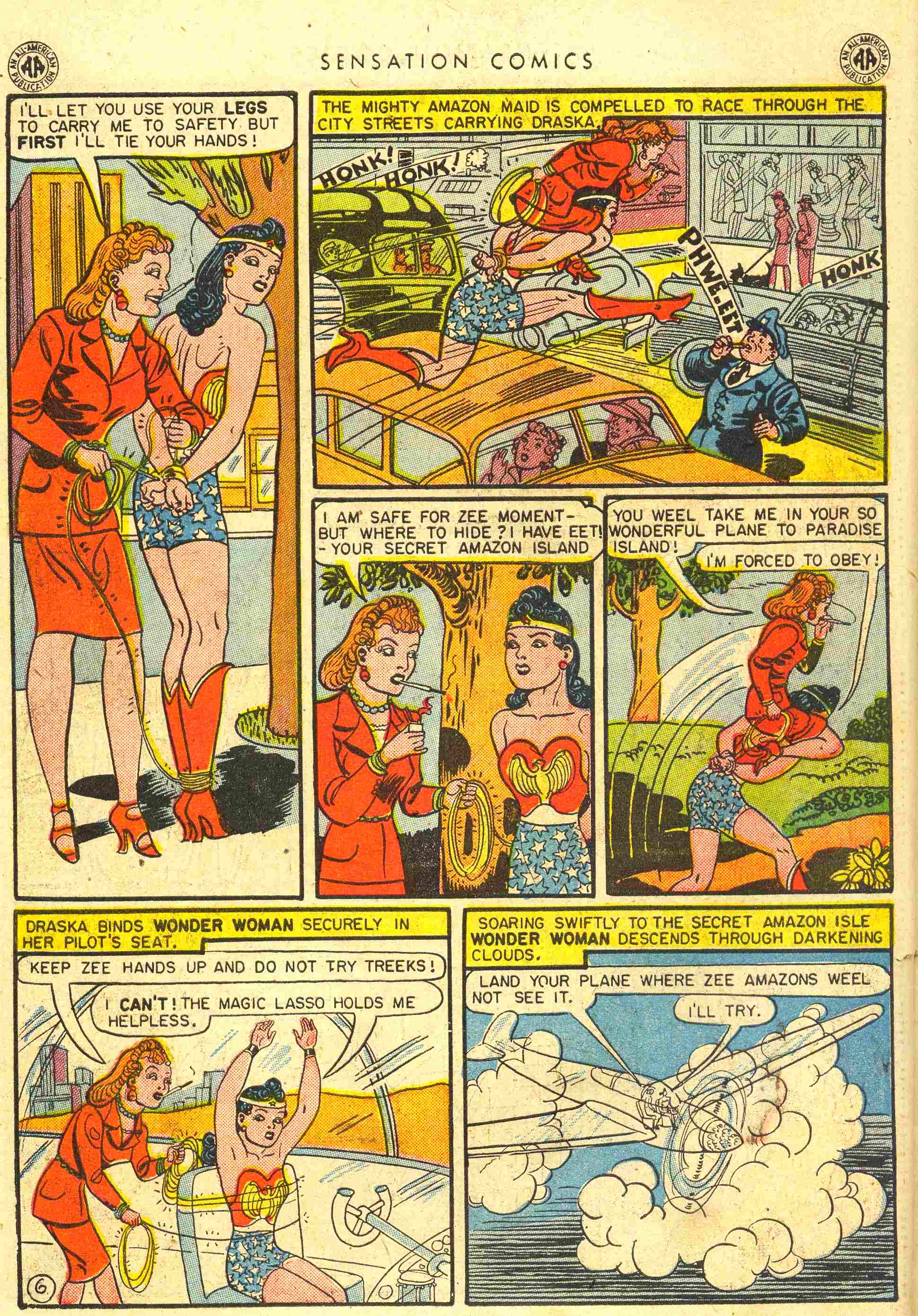 Read online Sensation (Mystery) Comics comic -  Issue #42 - 8