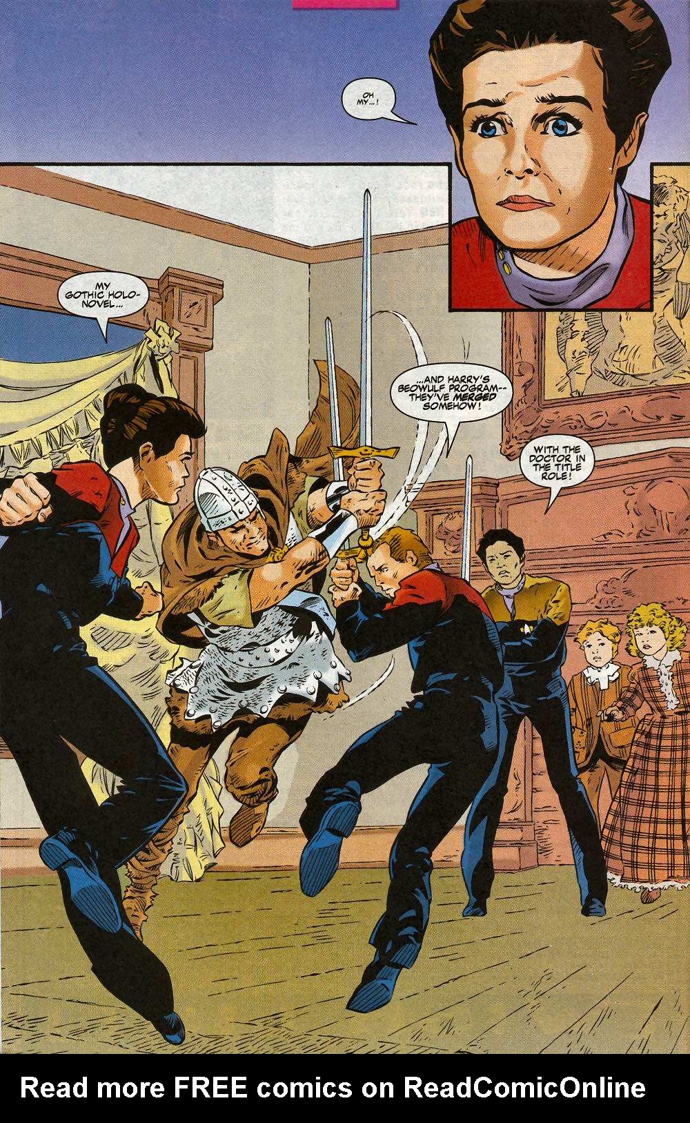 Read online Star Trek: Voyager comic -  Issue #3 - 12