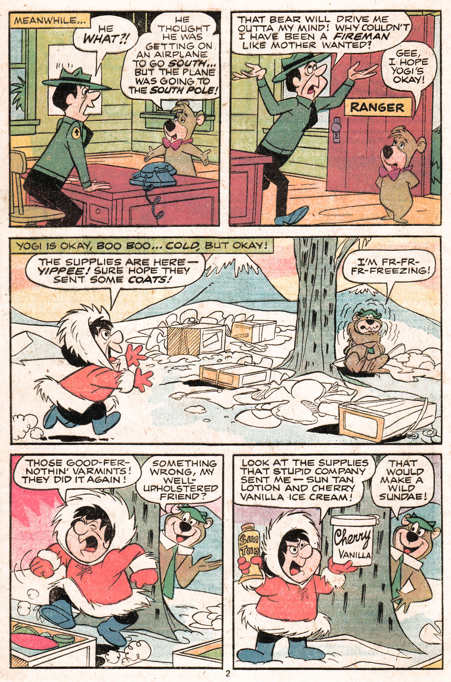 Read online Yogi Bear comic -  Issue #3 - 4