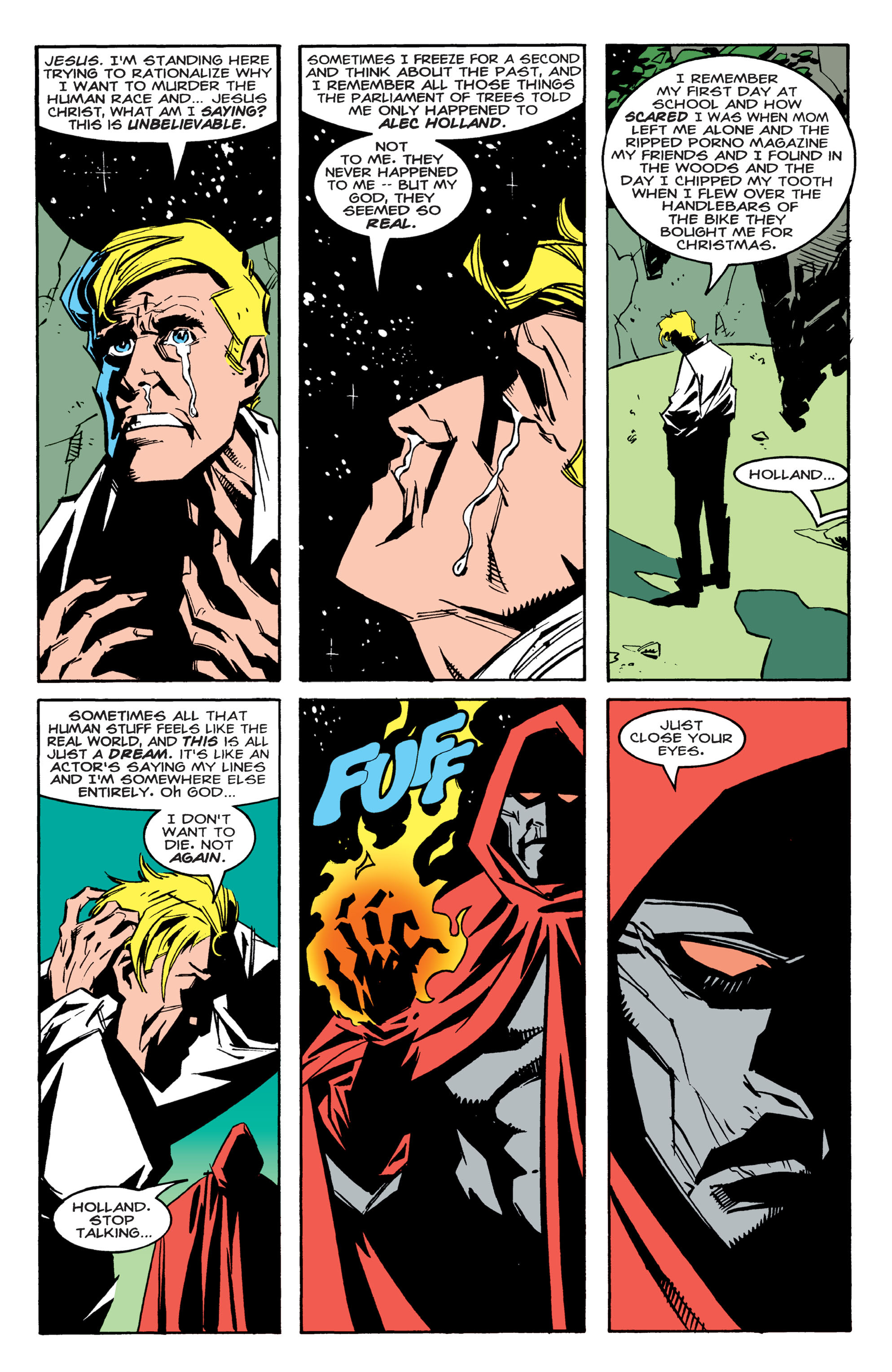 Read online Swamp Thing (1982) comic -  Issue # _TPB - Trial by Fire - 234