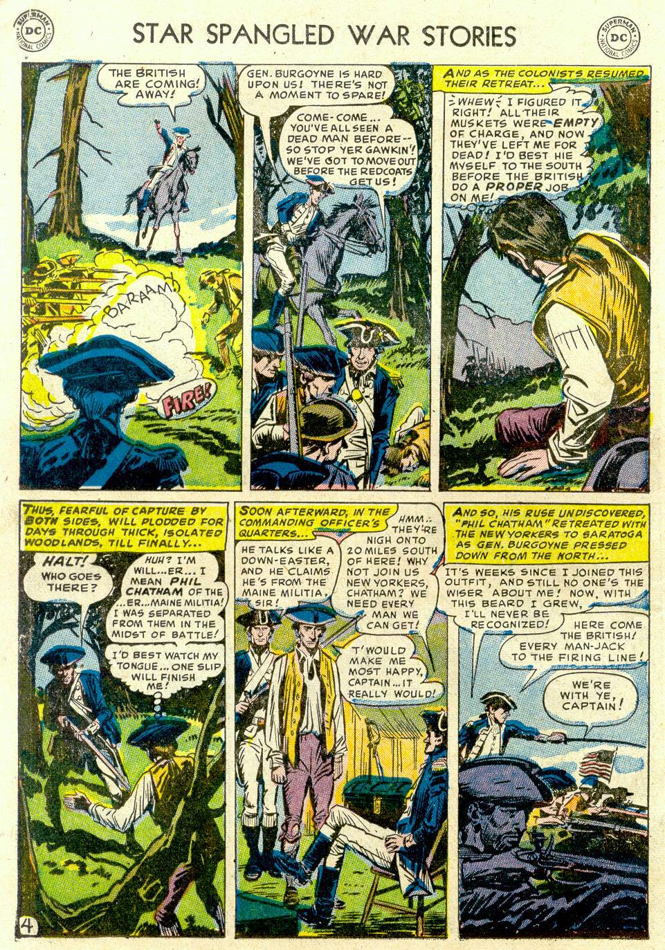 Read online Star Spangled War Stories (1952) comic -  Issue #6 - 16