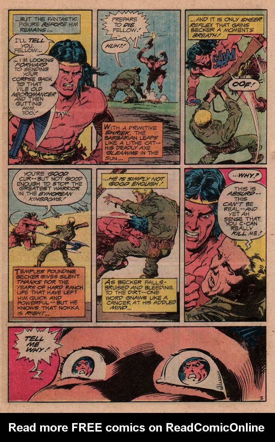 Read online Weird War Tales (1971) comic -  Issue #95 - 32