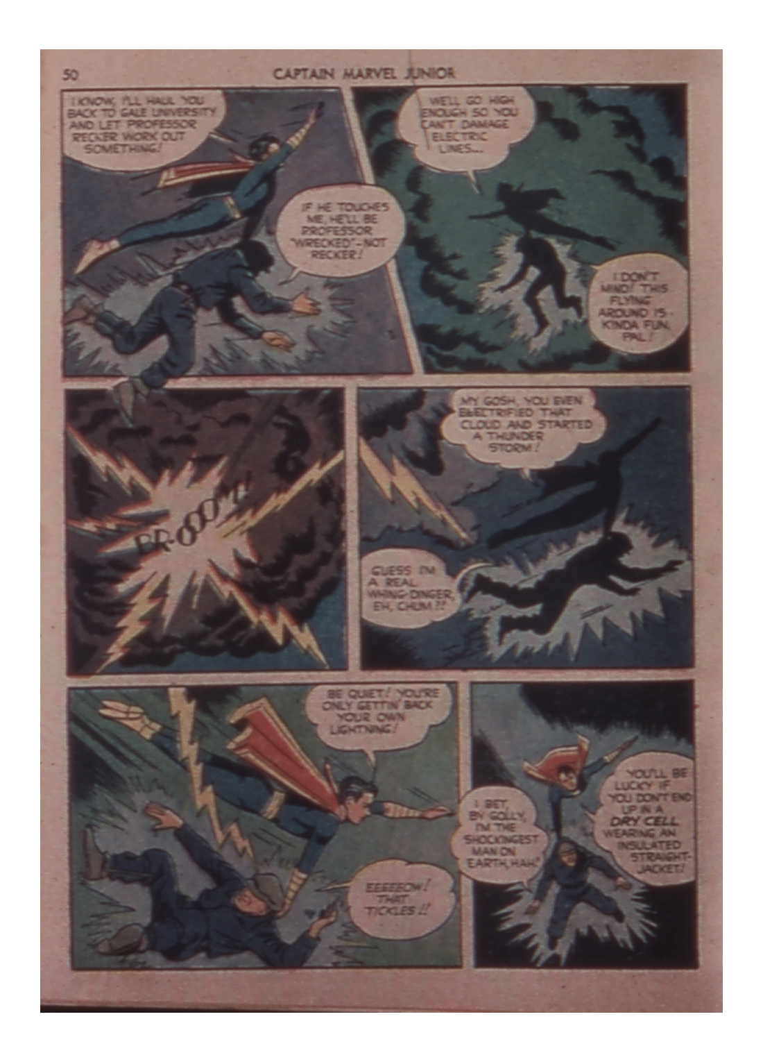 Read online Captain Marvel, Jr. comic -  Issue #7 - 50