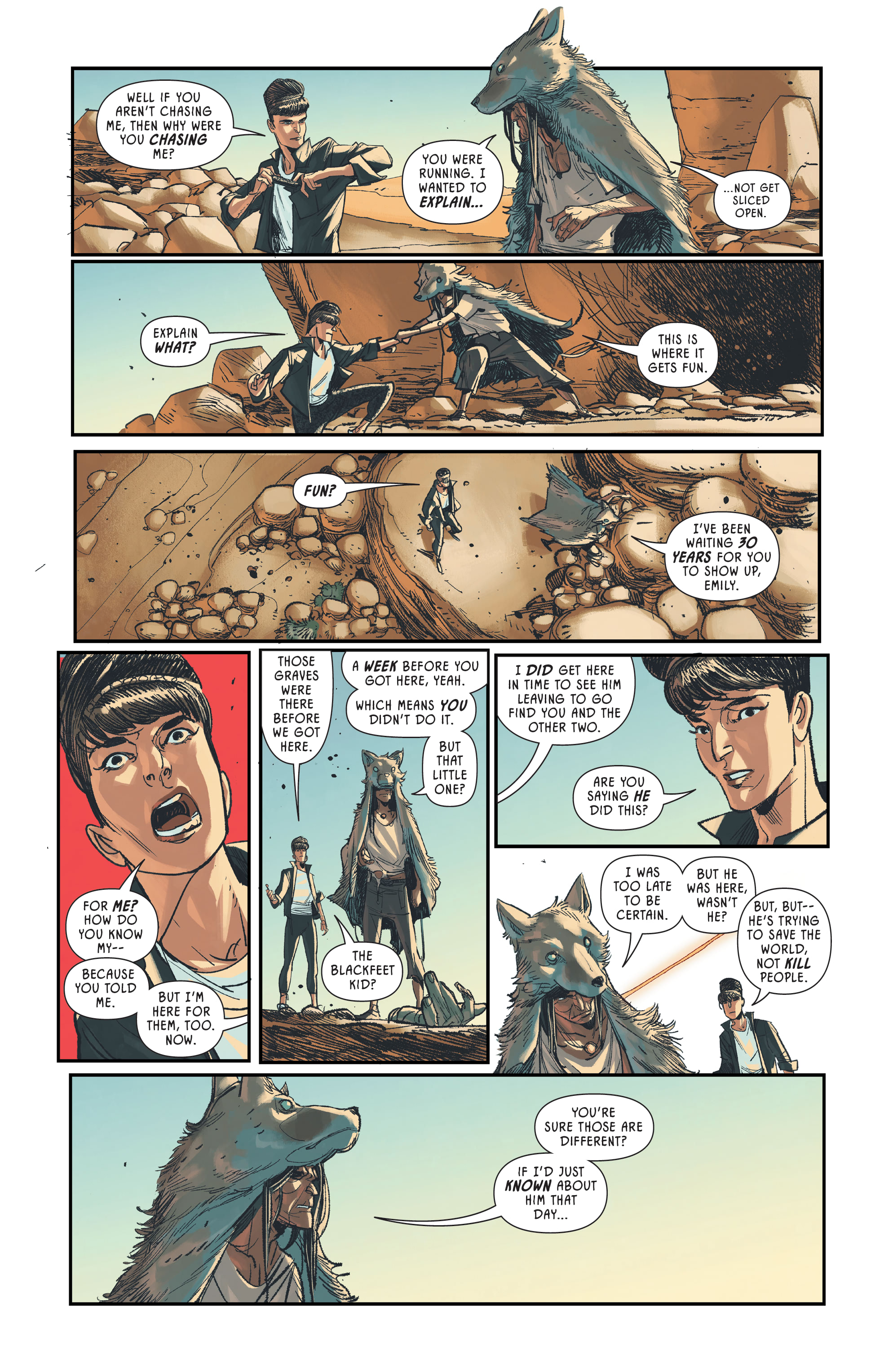 Read online Earthdivers comic -  Issue #3 - 6