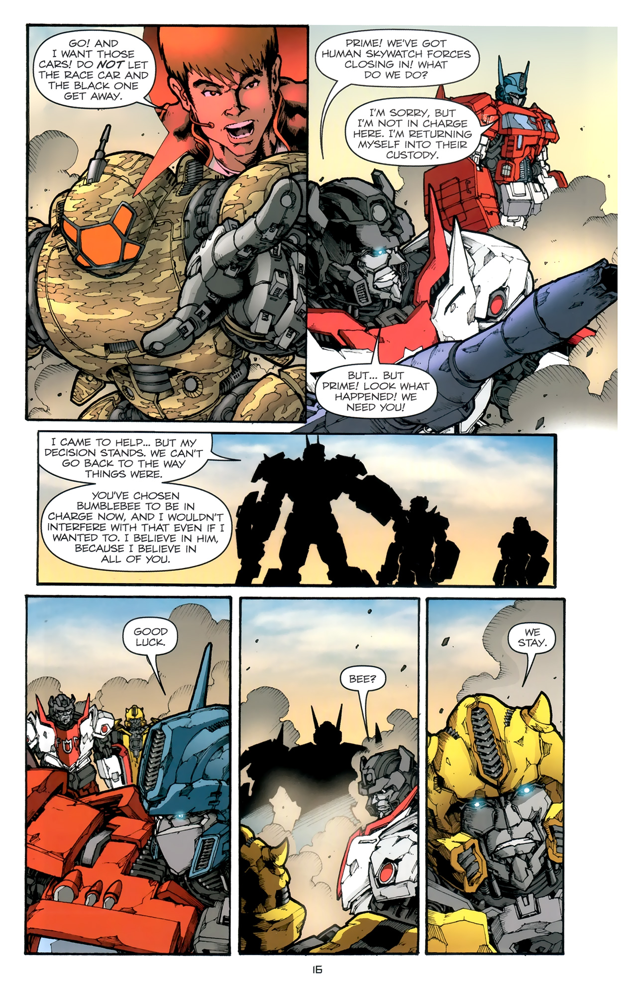 Read online The Transformers (2009) comic -  Issue #6 - 19