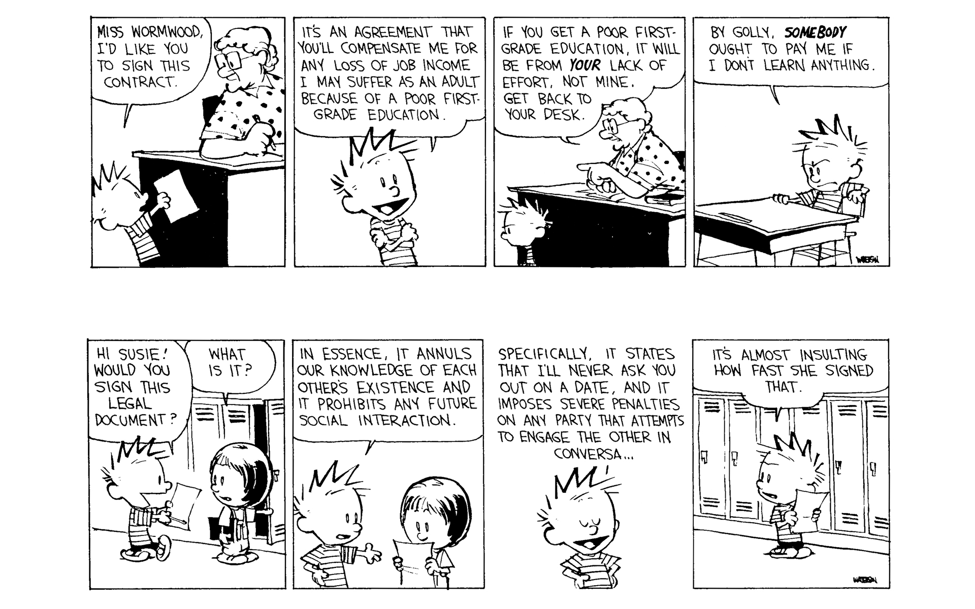 Read online Calvin and Hobbes comic -  Issue #10 - 36
