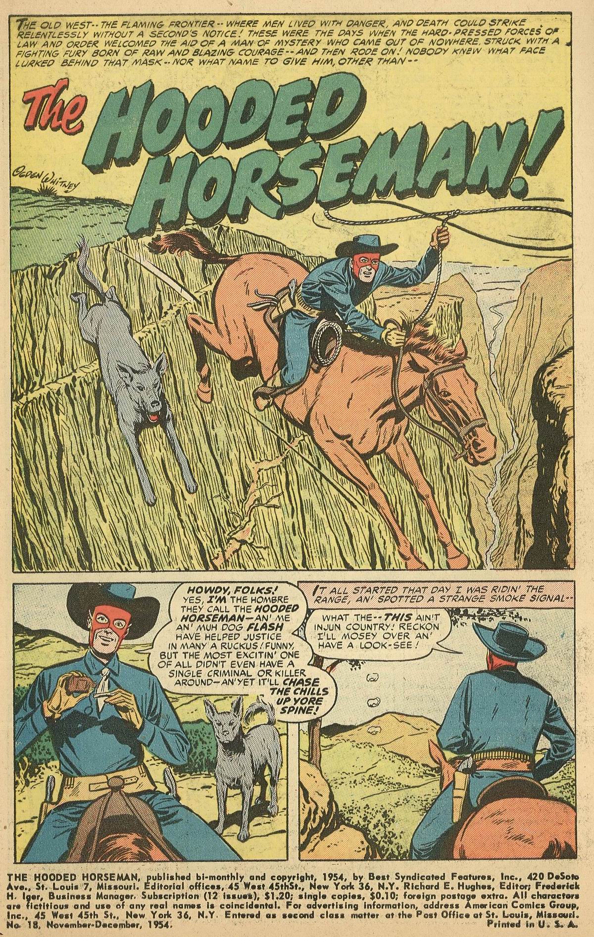 Read online Hooded Horseman comic -  Issue #28 - 3