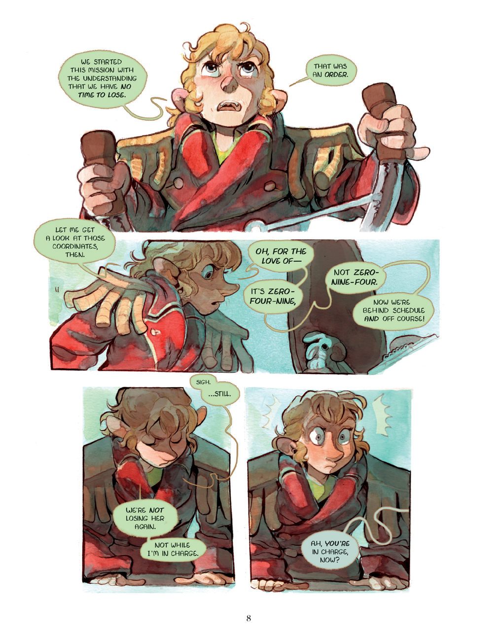 Read online Amelia Erroway: Castaway Commander comic -  Issue # TPB (Part 1) - 8