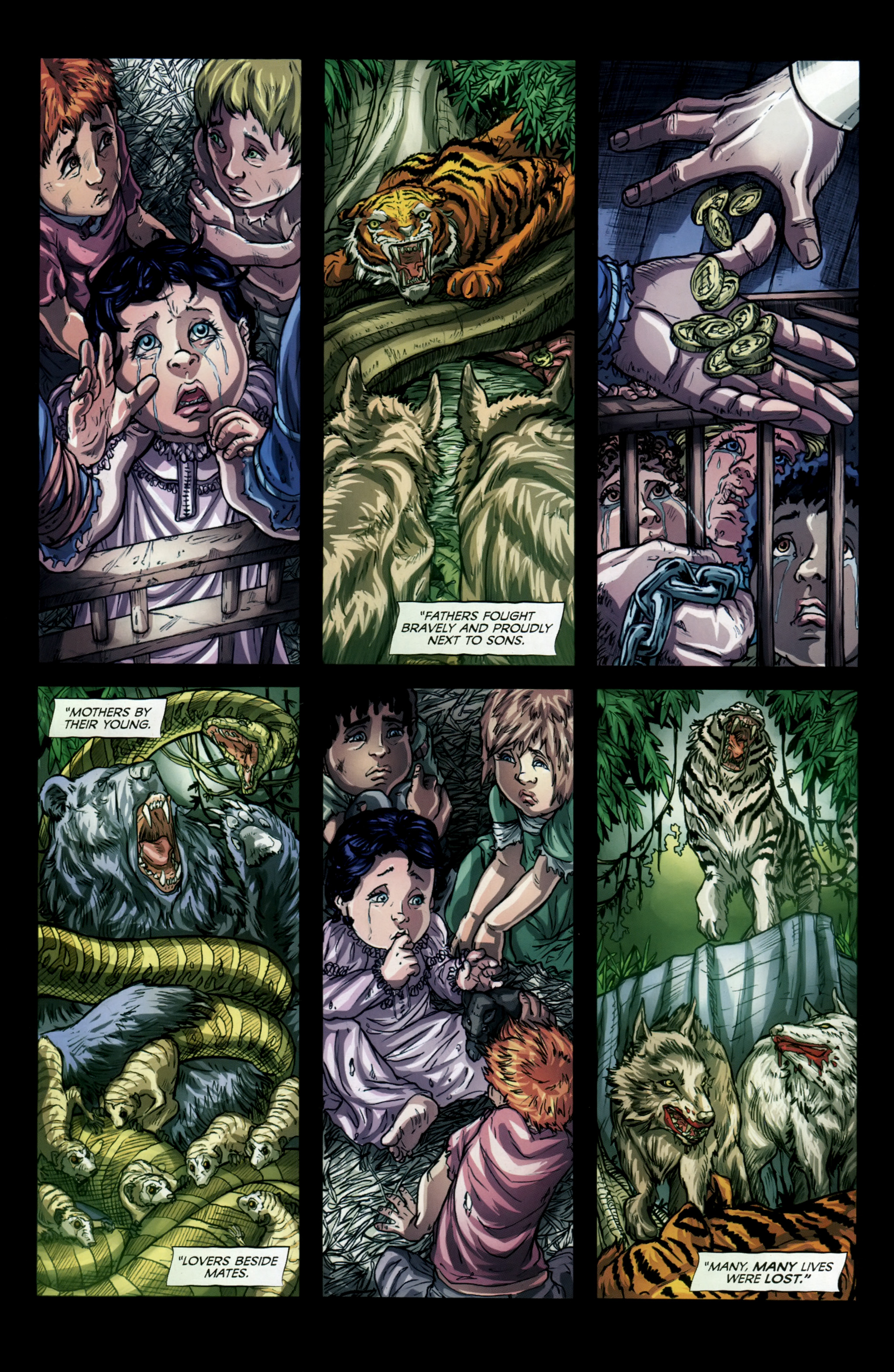Read online Grimm Fairy Tales presents The Jungle Book comic -  Issue #1 - 7