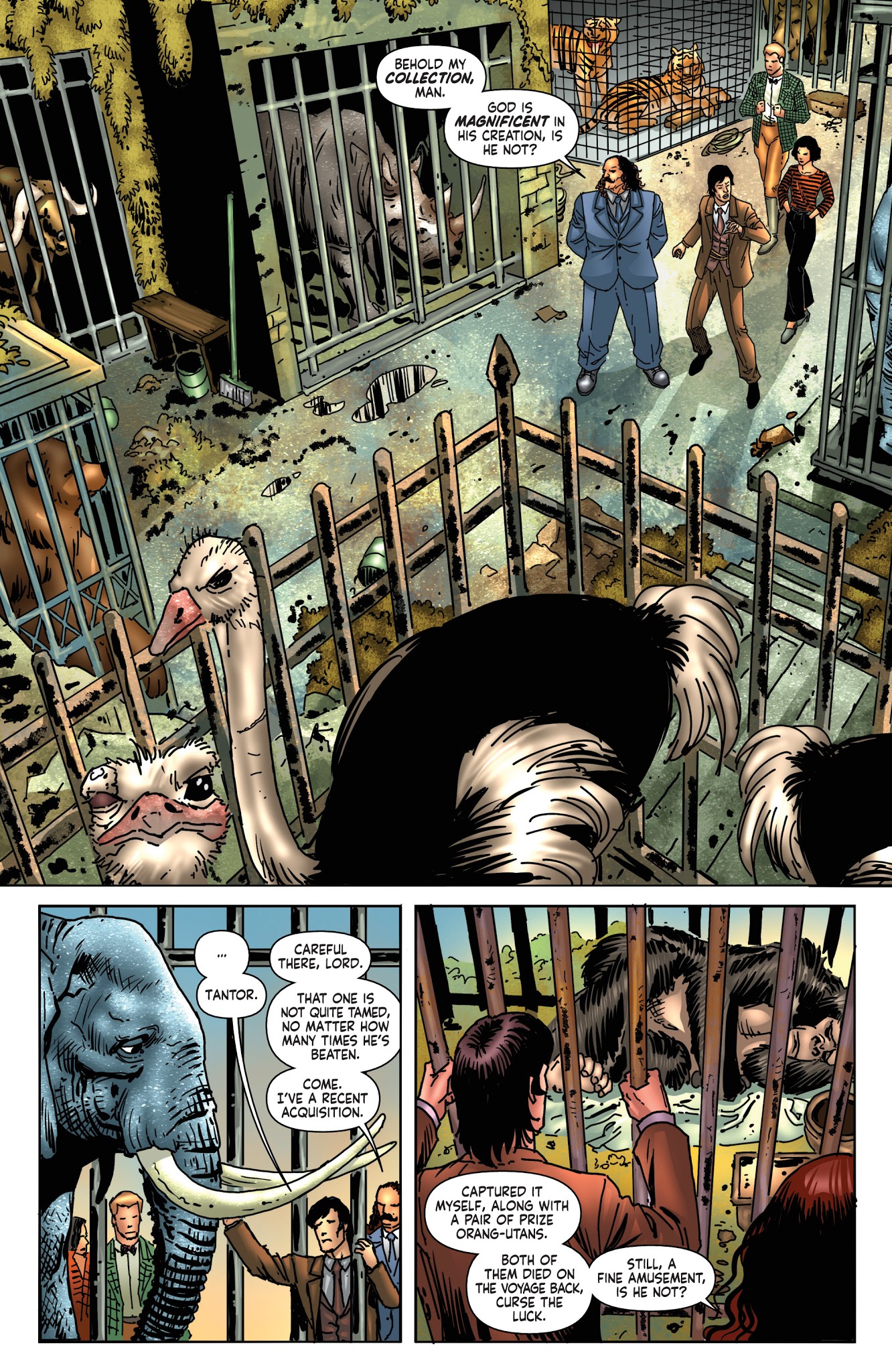 Read online Red Sonja/Tarzan comic -  Issue #1 - 17