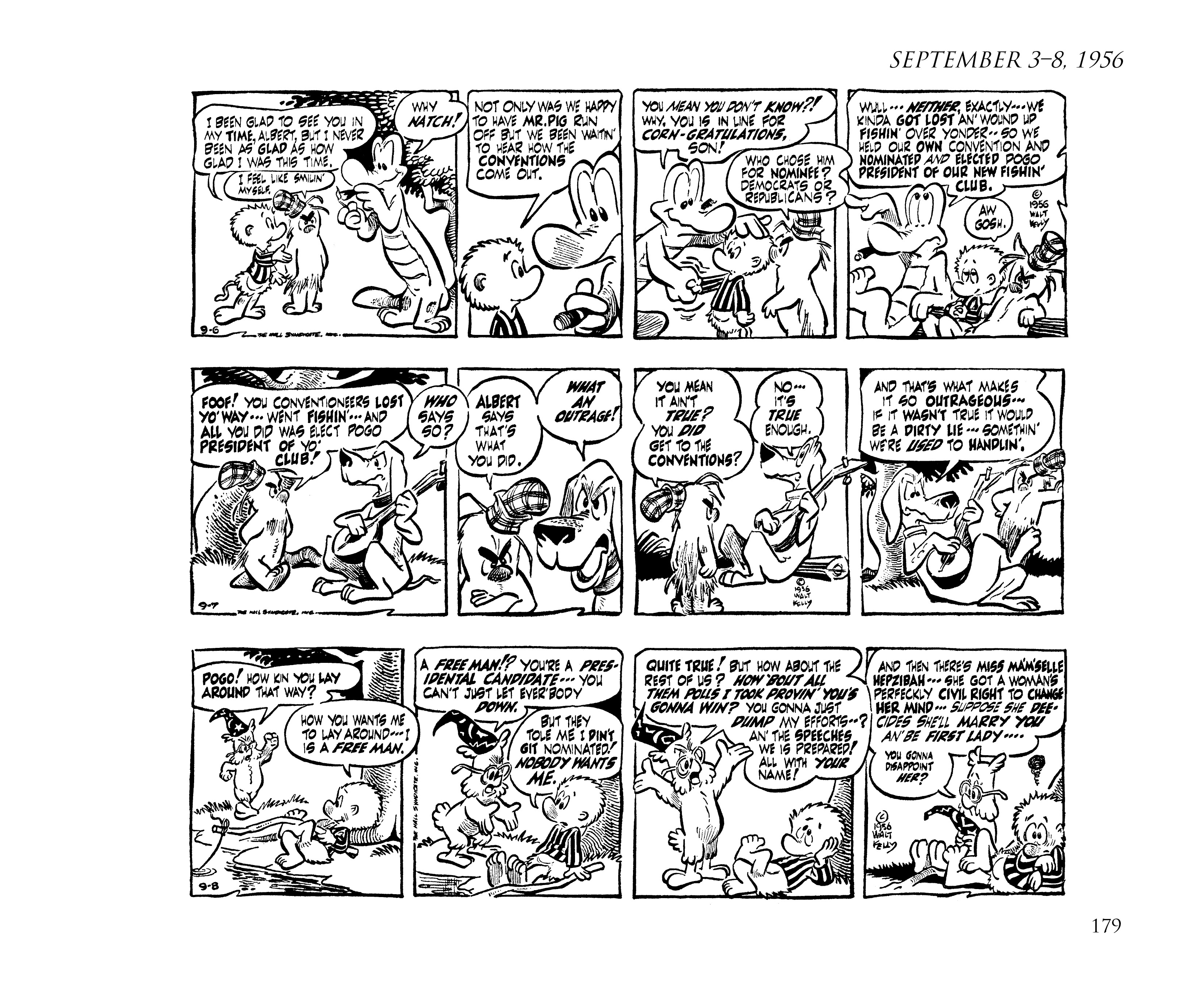 Read online Pogo by Walt Kelly: The Complete Syndicated Comic Strips comic -  Issue # TPB 4 (Part 2) - 91