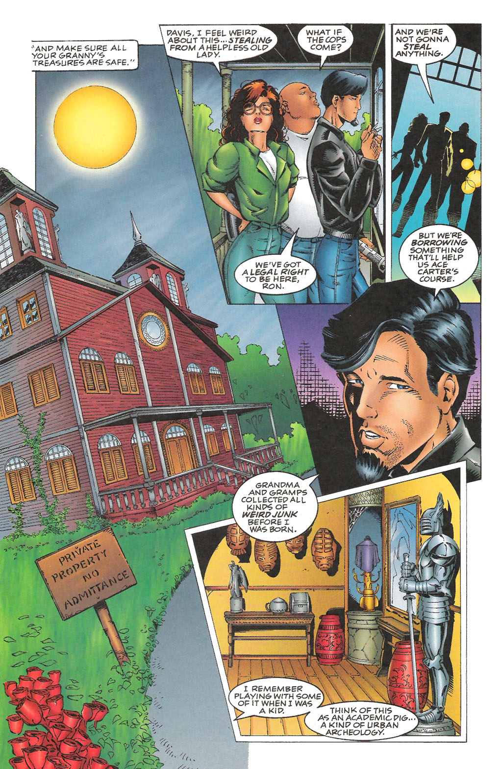 Read online Glory comic -  Issue #15 - 11