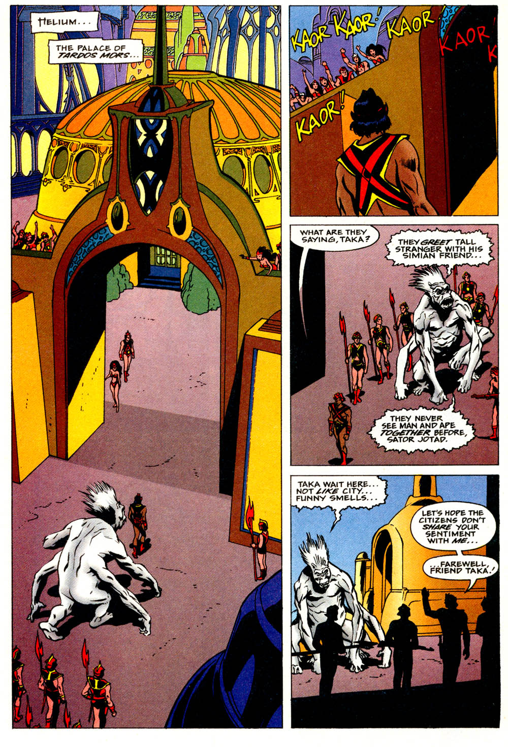 Read online Tarzan/John Carter: Warlords of Mars comic -  Issue #2 - 19
