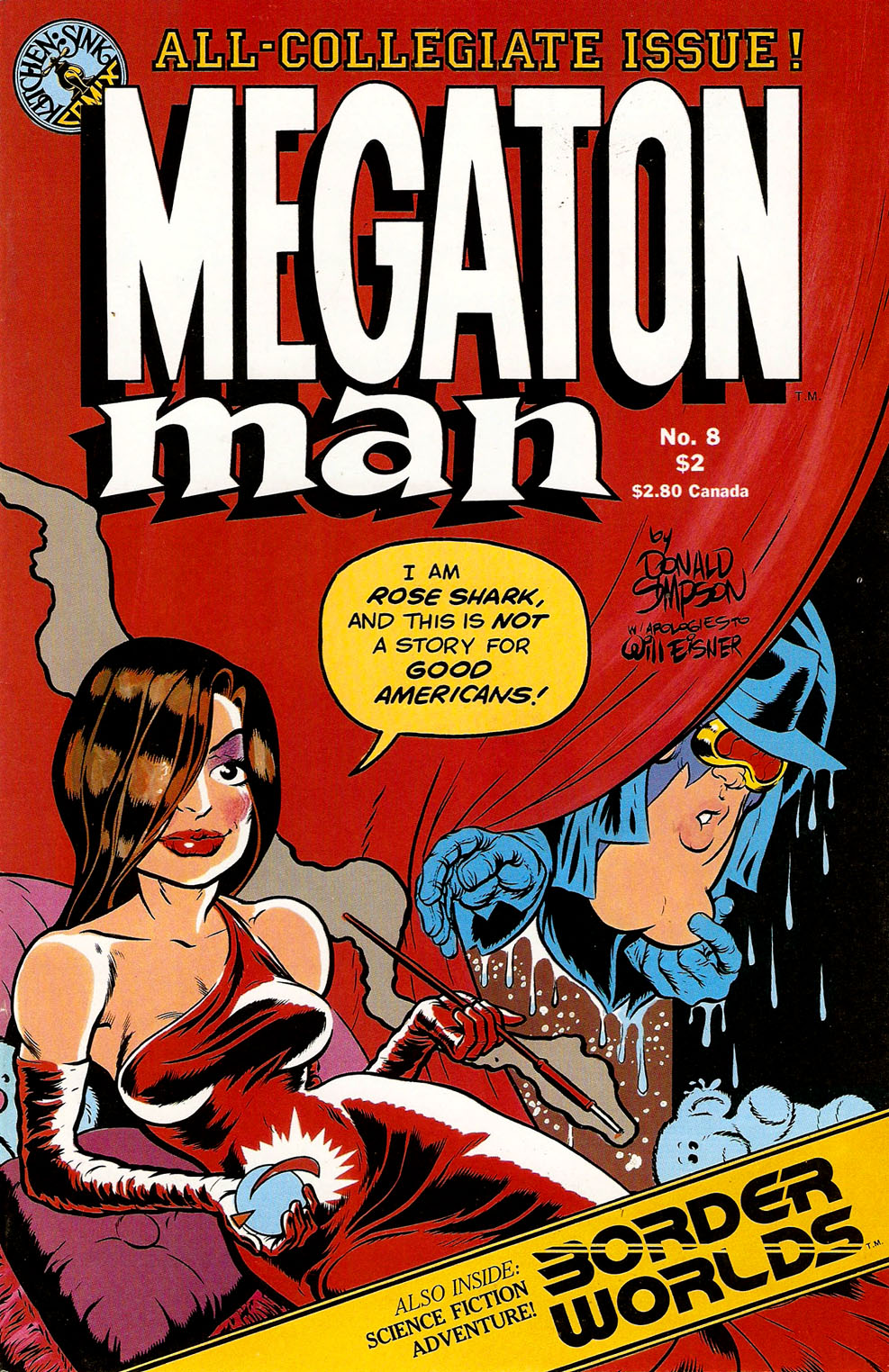 Read online Megaton Man comic -  Issue #8 - 1