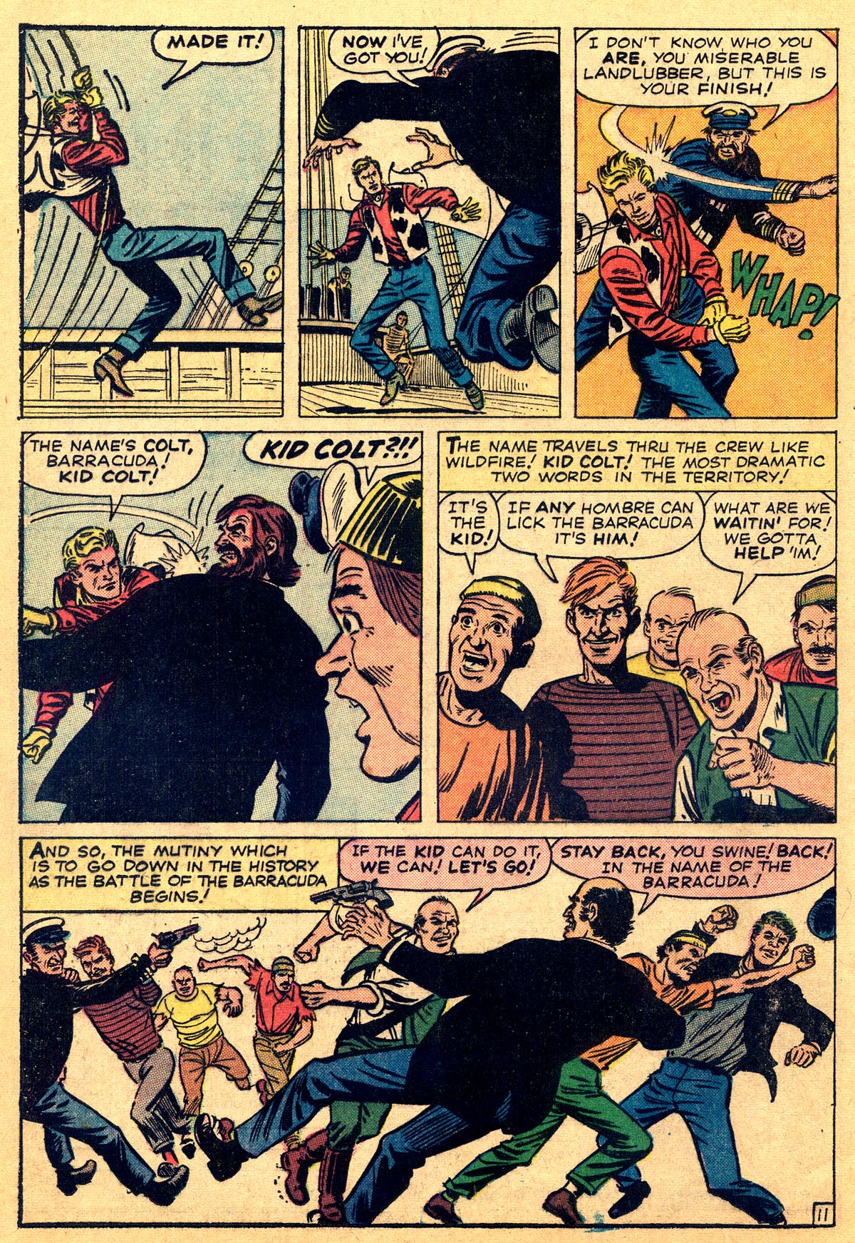 Read online Kid Colt Outlaw comic -  Issue #109 - 16