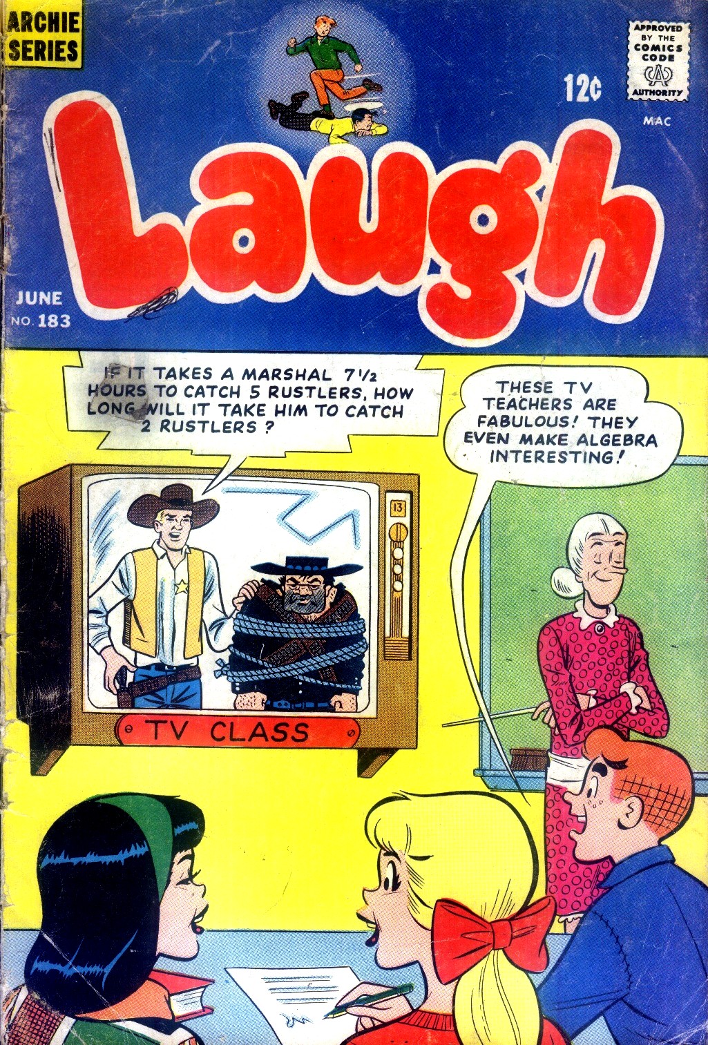 Read online Laugh (Comics) comic -  Issue #183 - 1