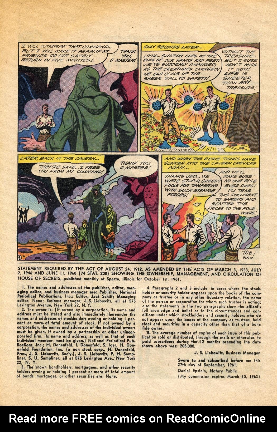 Read online House of Secrets (1956) comic -  Issue #53 - 20