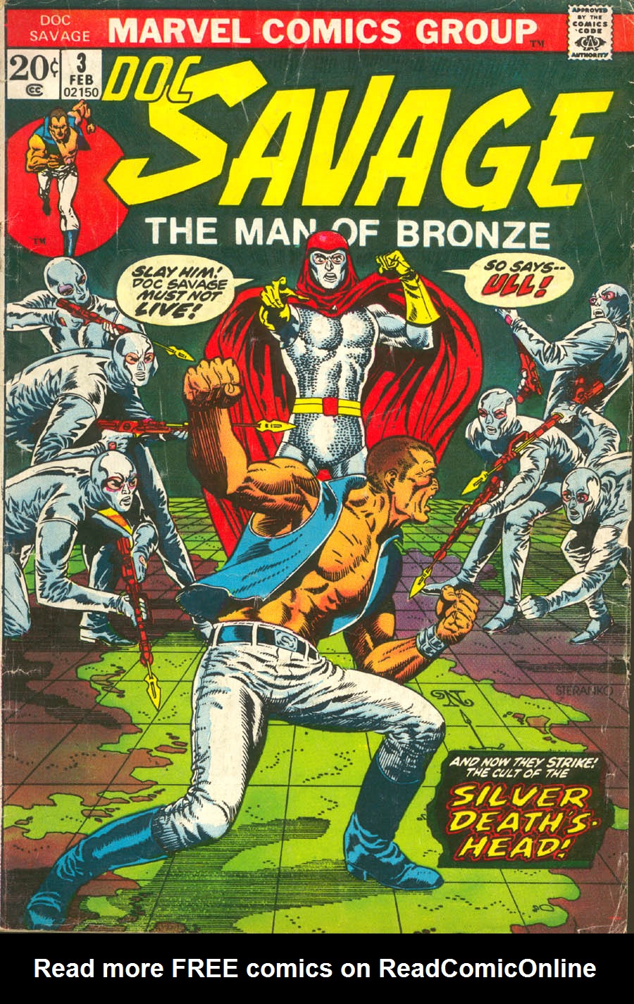 Read online Doc Savage (1972) comic -  Issue #3 - 1