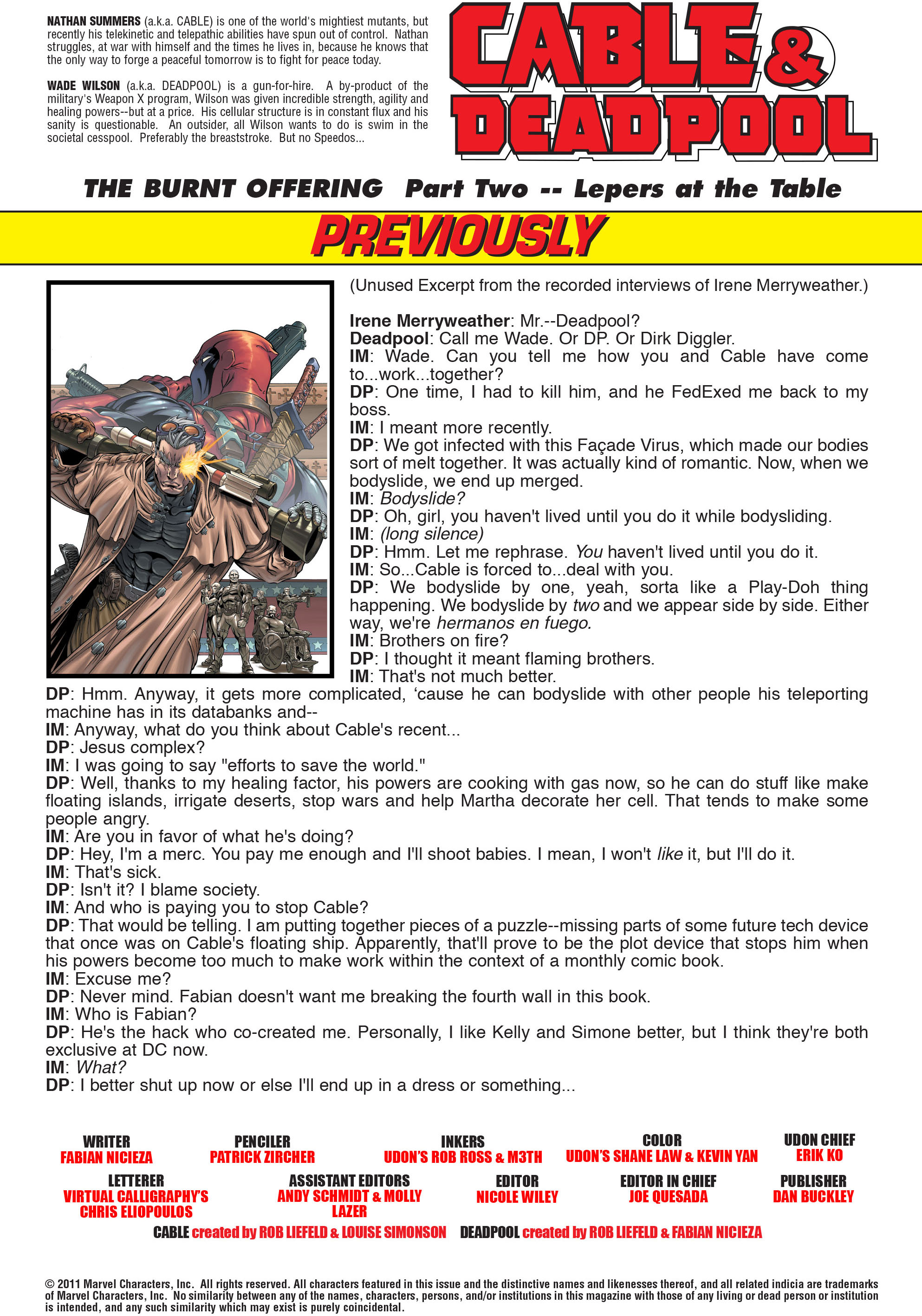 Read online Cable and Deadpool comic -  Issue #8 - 2