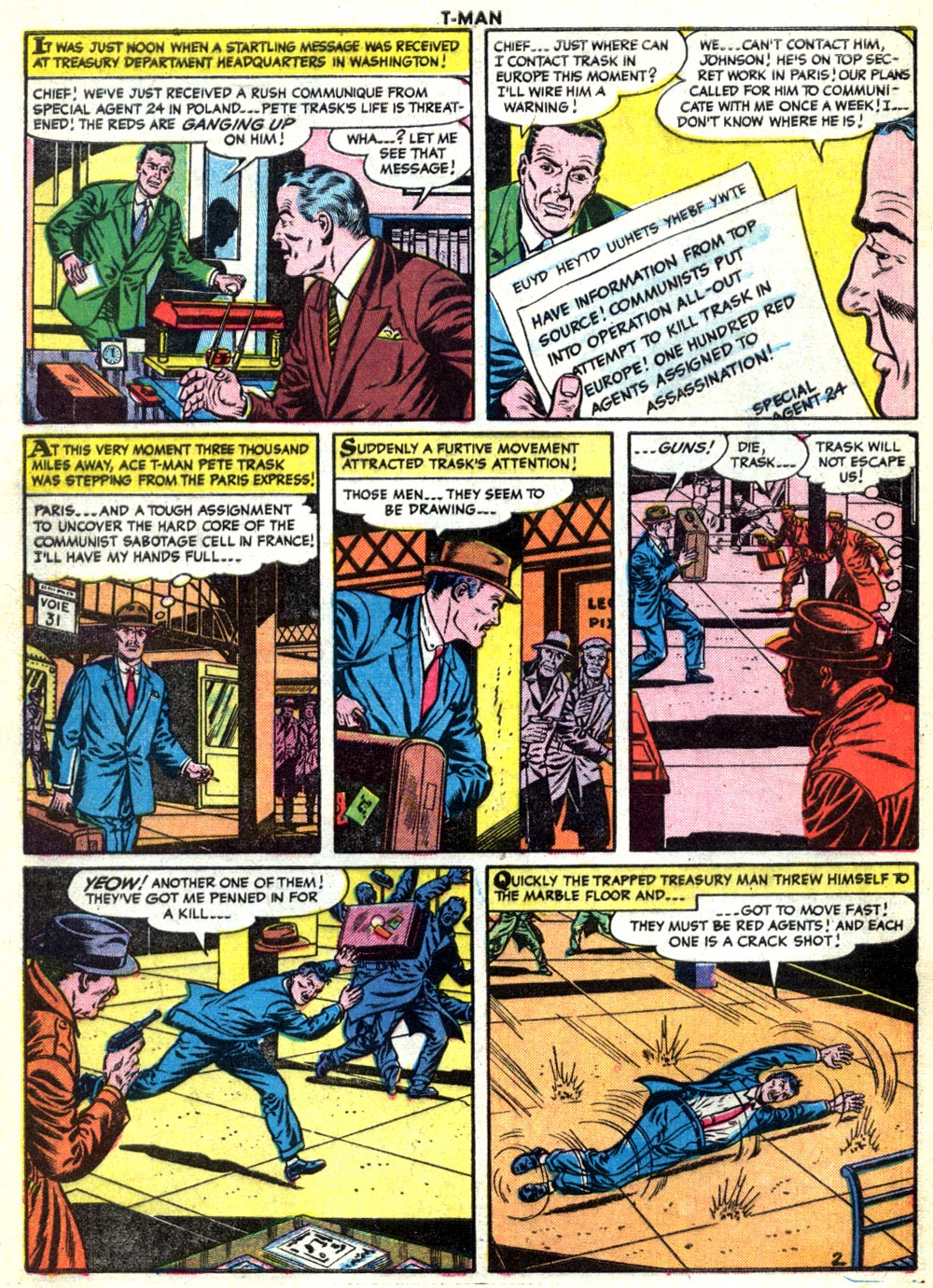 Read online T-Man: World Wide Trouble Shooter comic -  Issue #27 - 4