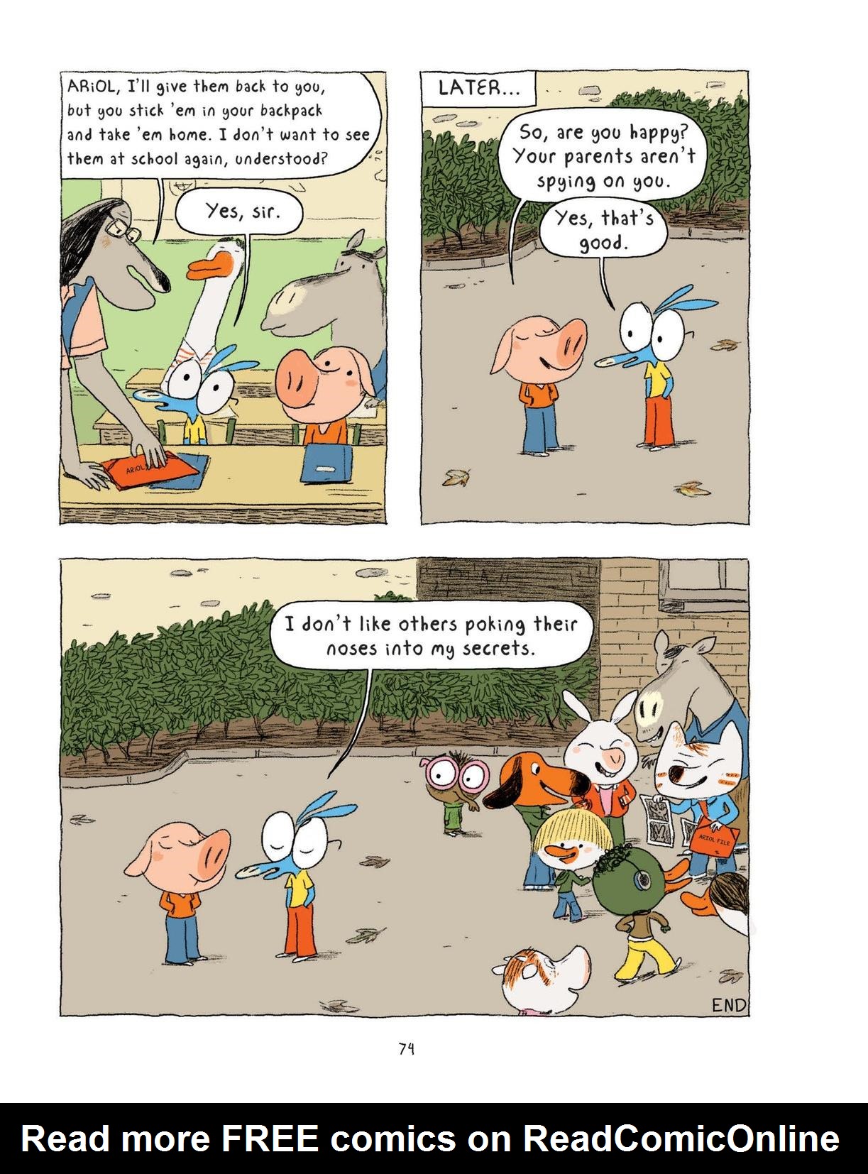 Read online Ariol comic -  Issue # TPB 2 - 76