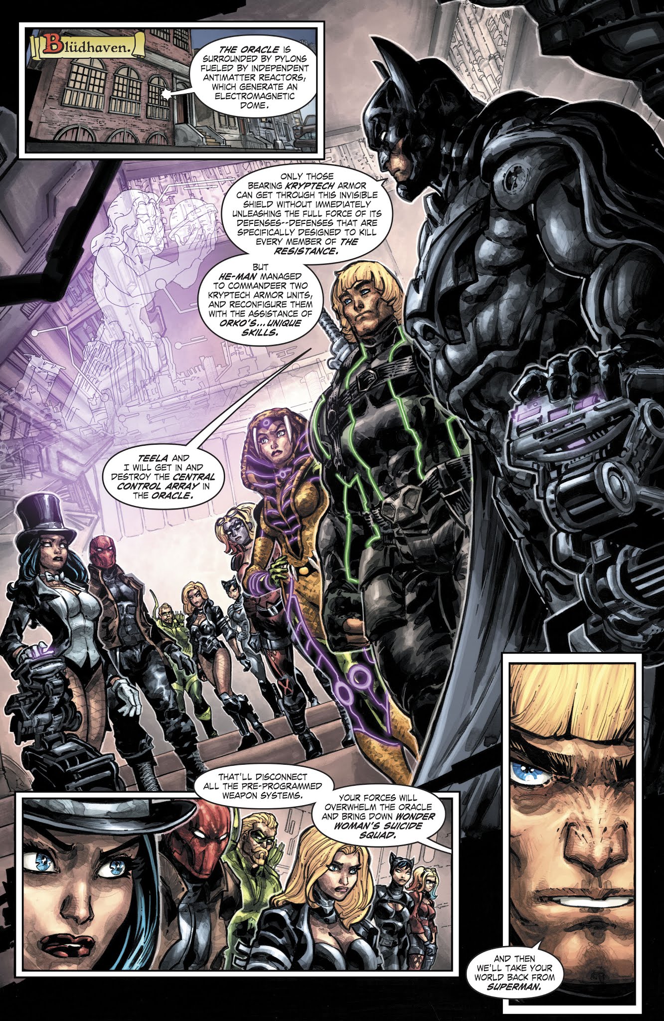 Read online Injustice Vs. Masters of the Universe comic -  Issue #3 - 5