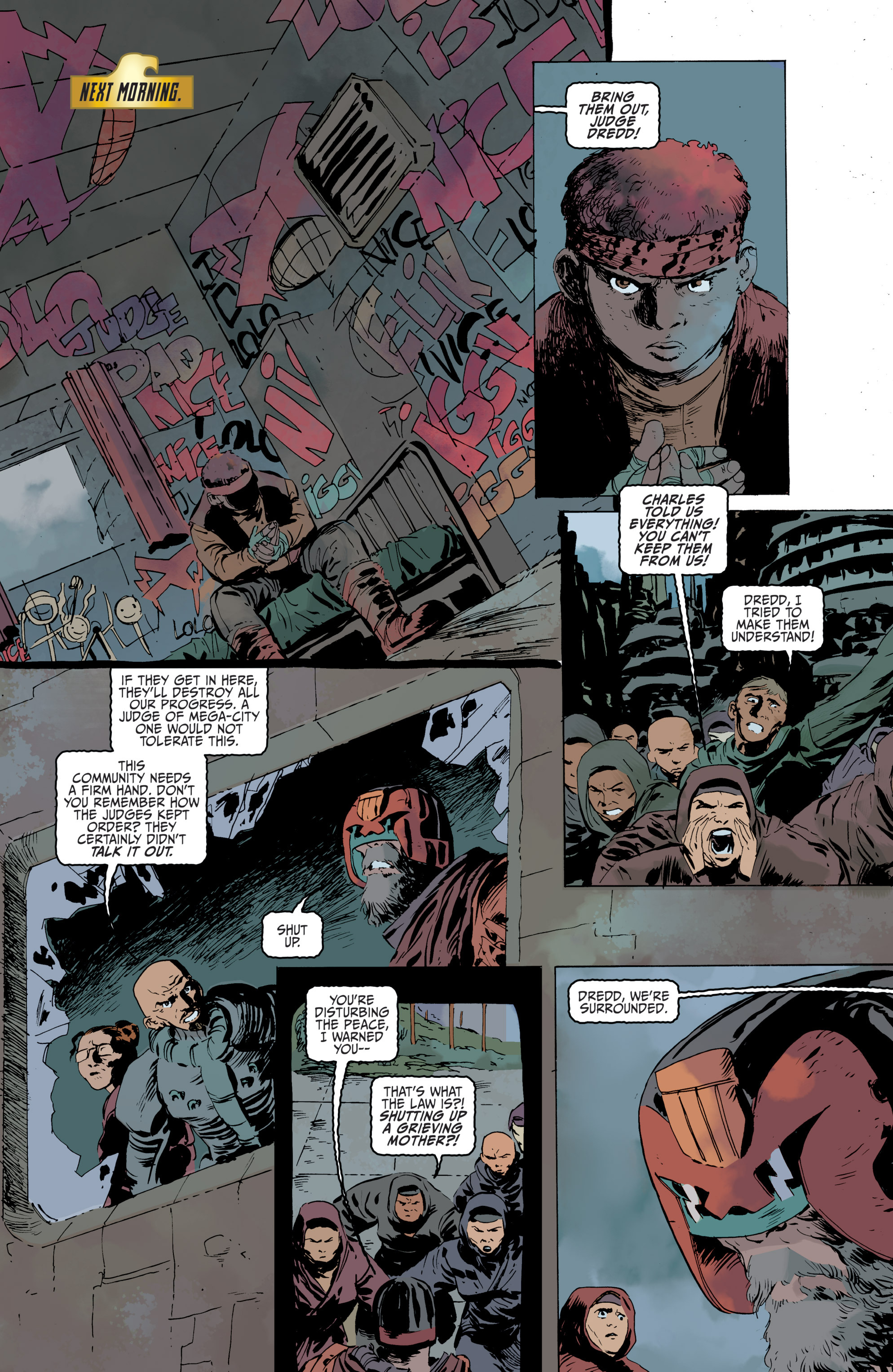 Read online Judge Dredd (2015) comic -  Issue #9 - 8