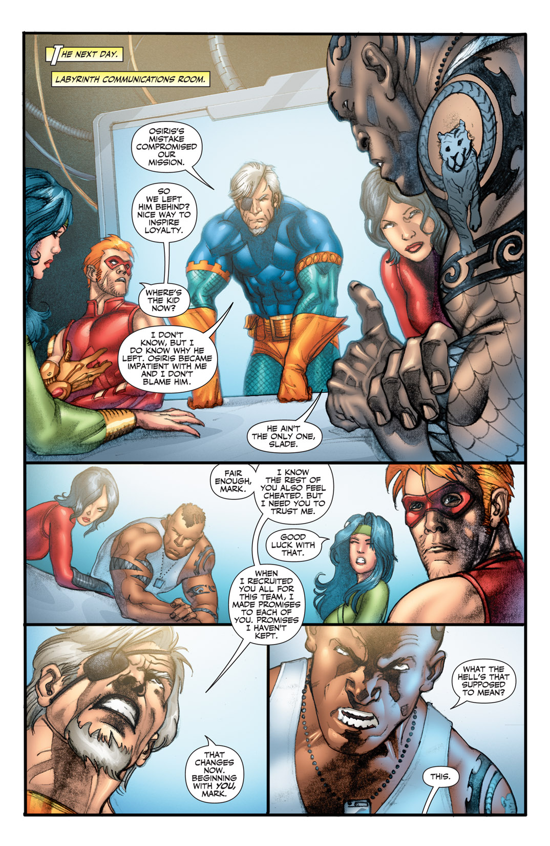 Read online Titans (2008) comic -  Issue #30 - 22