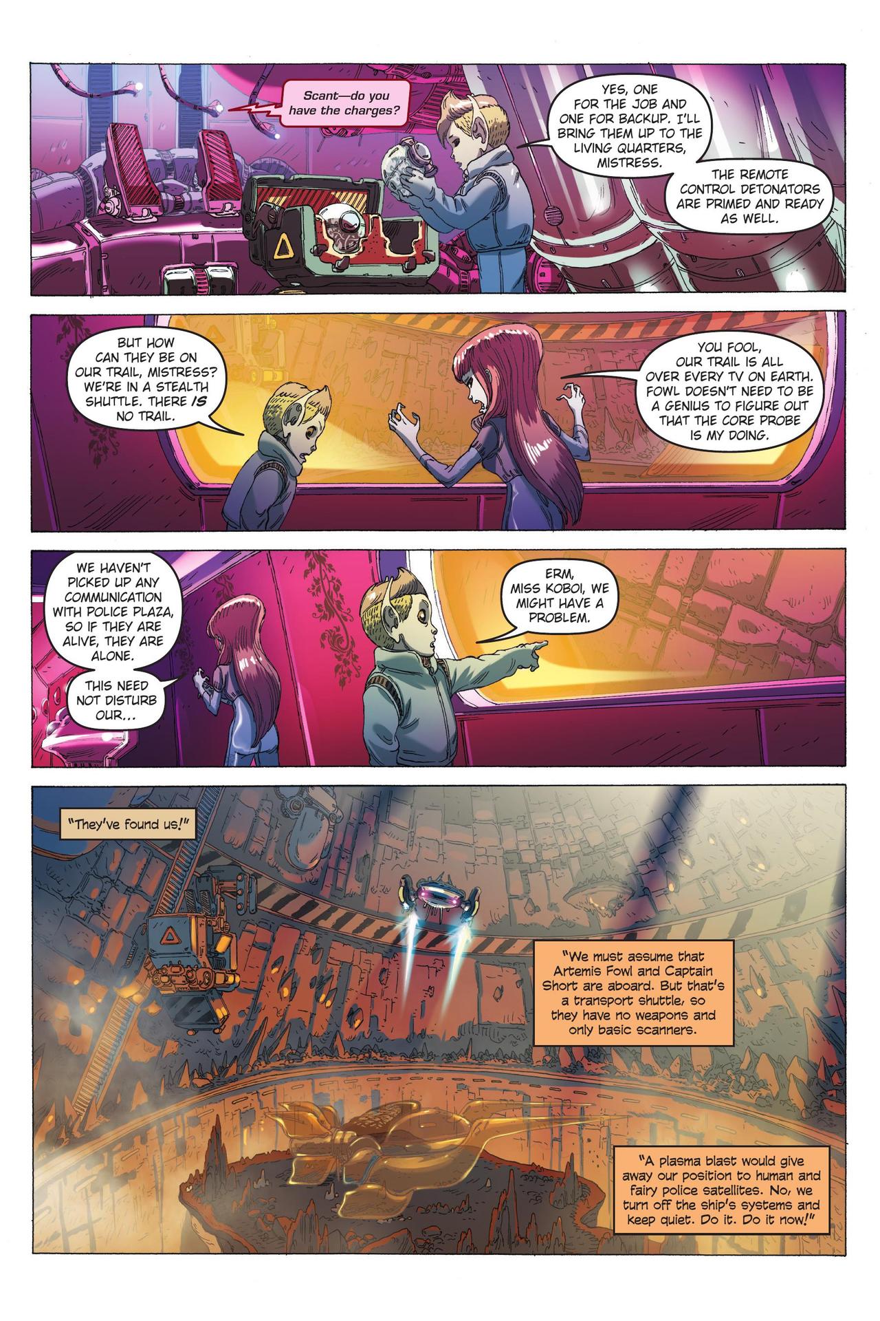 Read online Artemis Fowl: The Opal Deception comic -  Issue # TPB - 92